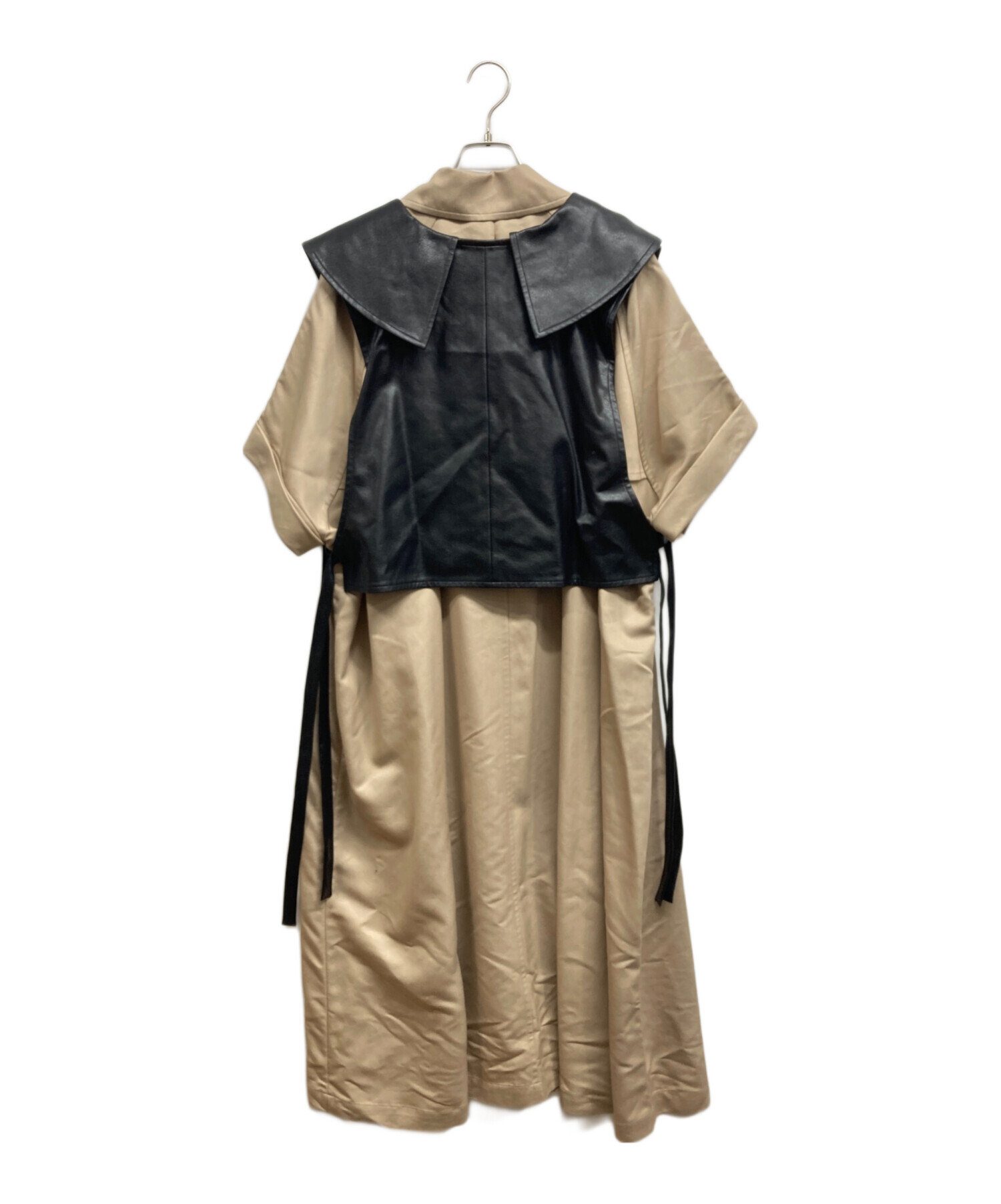 中古・古着通販】Ameri (アメリ) TRENCH MULTI WAY LONG VEST ベージュ