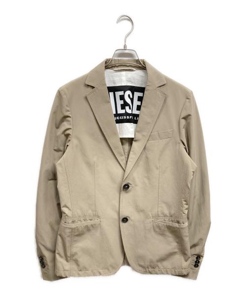 中古・古着通販】DIESEL (ディーゼル) テーラードジャケット ベージュ