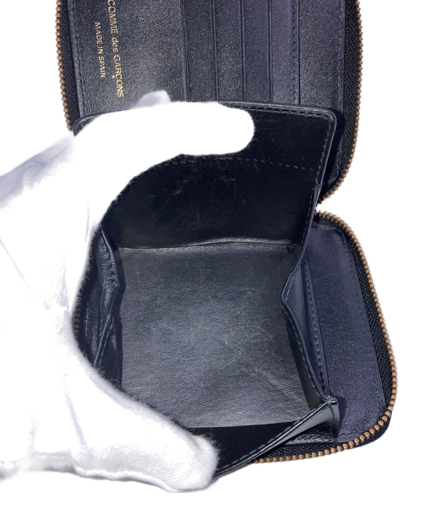 中古・古着通販】COMME des GARCONS (コムデギャルソン) 財布 ブラック