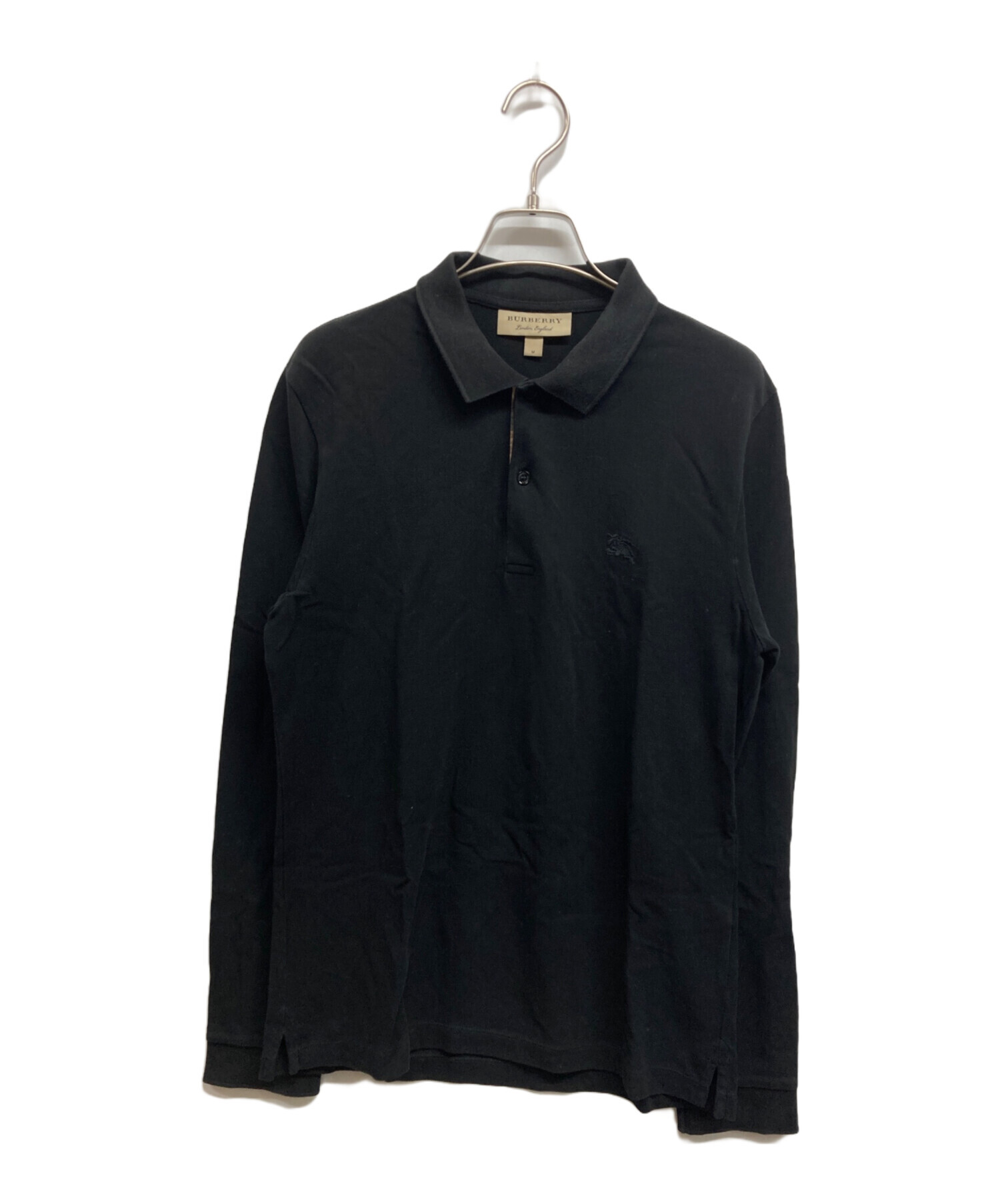 バーバリー　Burberry LONDON バーバリーロンドン　黒色　ポロ バーバリー ロンドン BURBERRY LONDON ポロシャツ 半袖 ポロカラー
