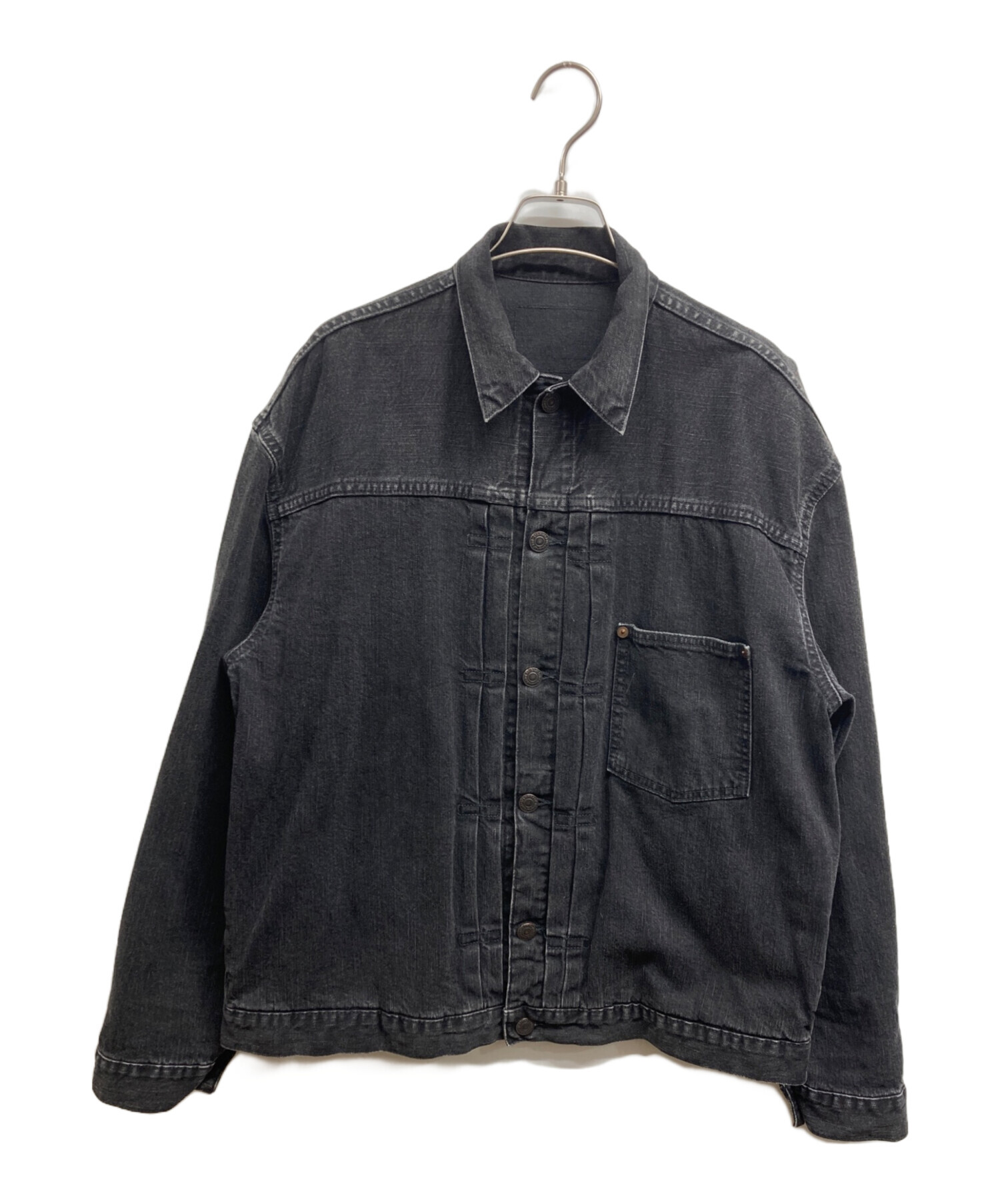 中古・古着通販】STAMMBAUM (シュタンバウム) BLACK DENIM JACKET