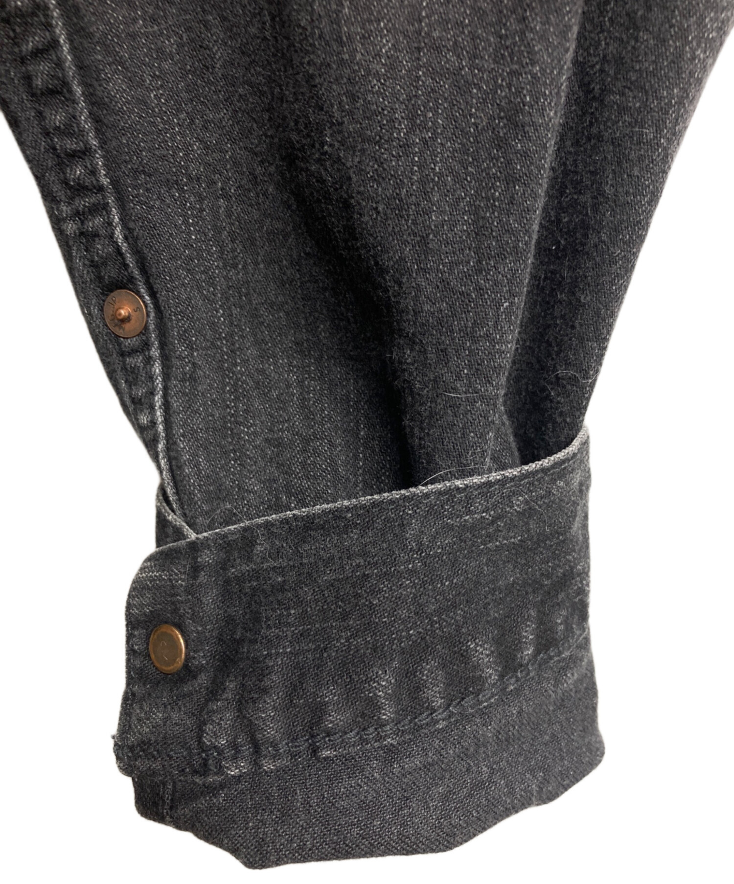 中古・古着通販】STAMMBAUM (シュタンバウム) BLACK DENIM JACKET