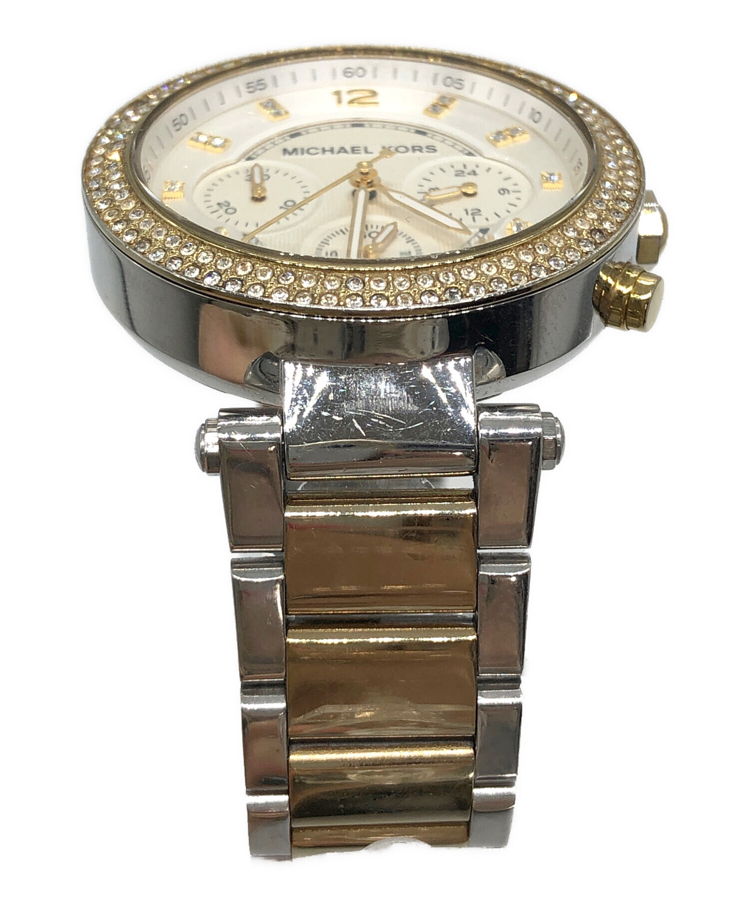 中古・古着通販】MICHAEL KORS (マイケル・コース) クロノグラフ