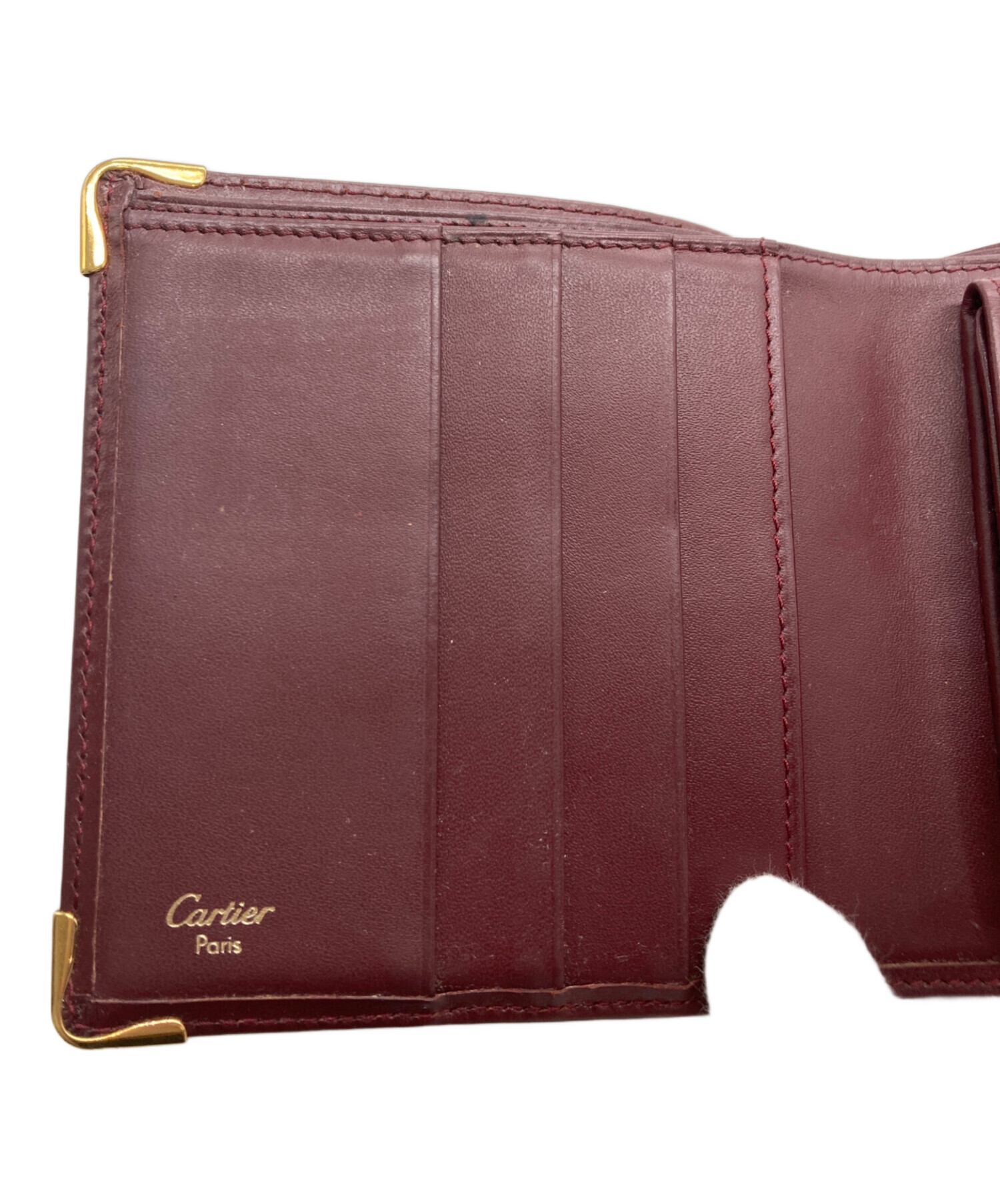 【未使用】Cartier 折り財布 メモ帳付き 紙幣入れ 707-2 未使用】Cartier 折り財布 メモ帳付き 紙幣入れ 707-2 - メルカリ