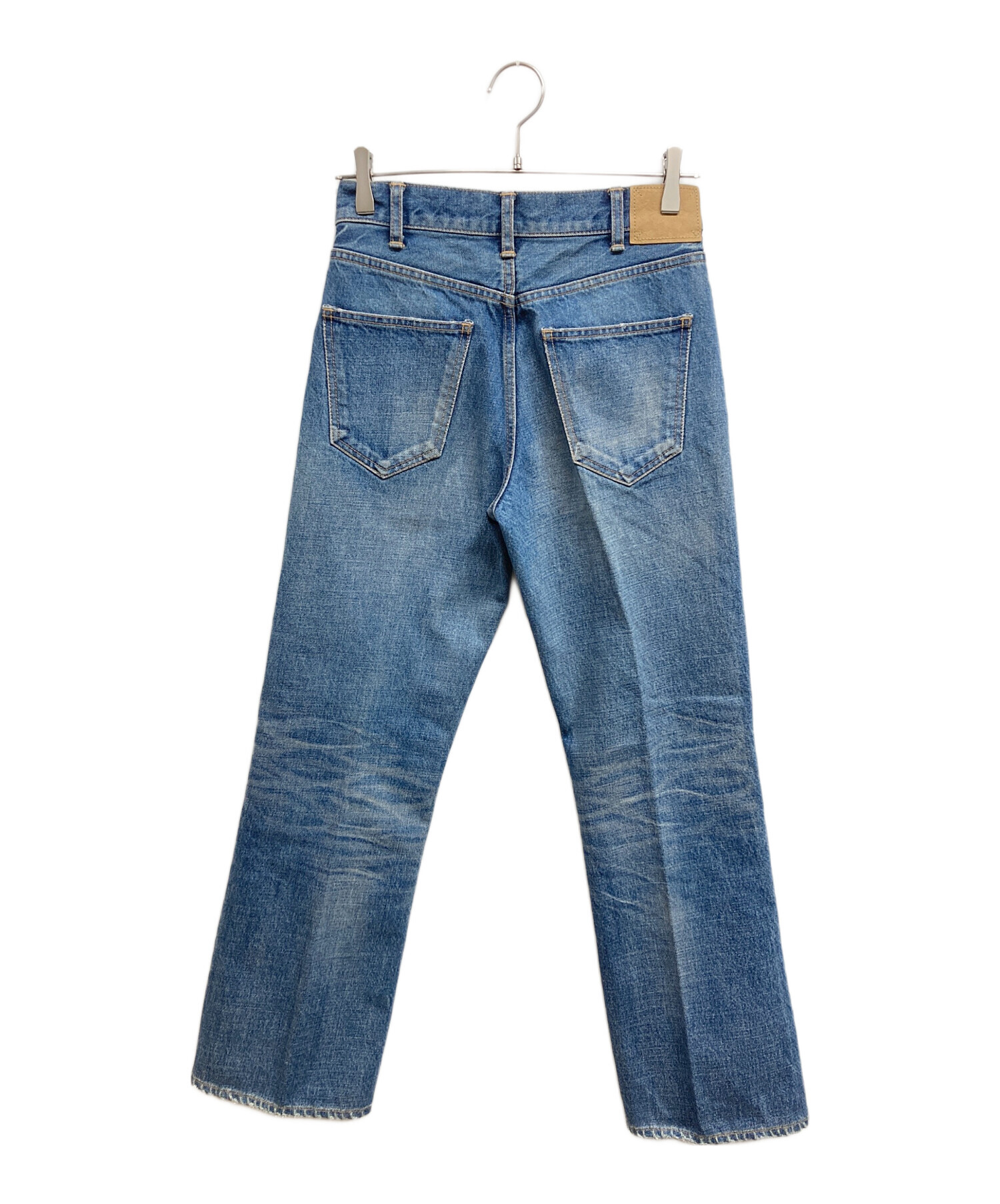 中古・古着通販】CELINE (セリーヌ) フレアデニムパンツ インディゴ