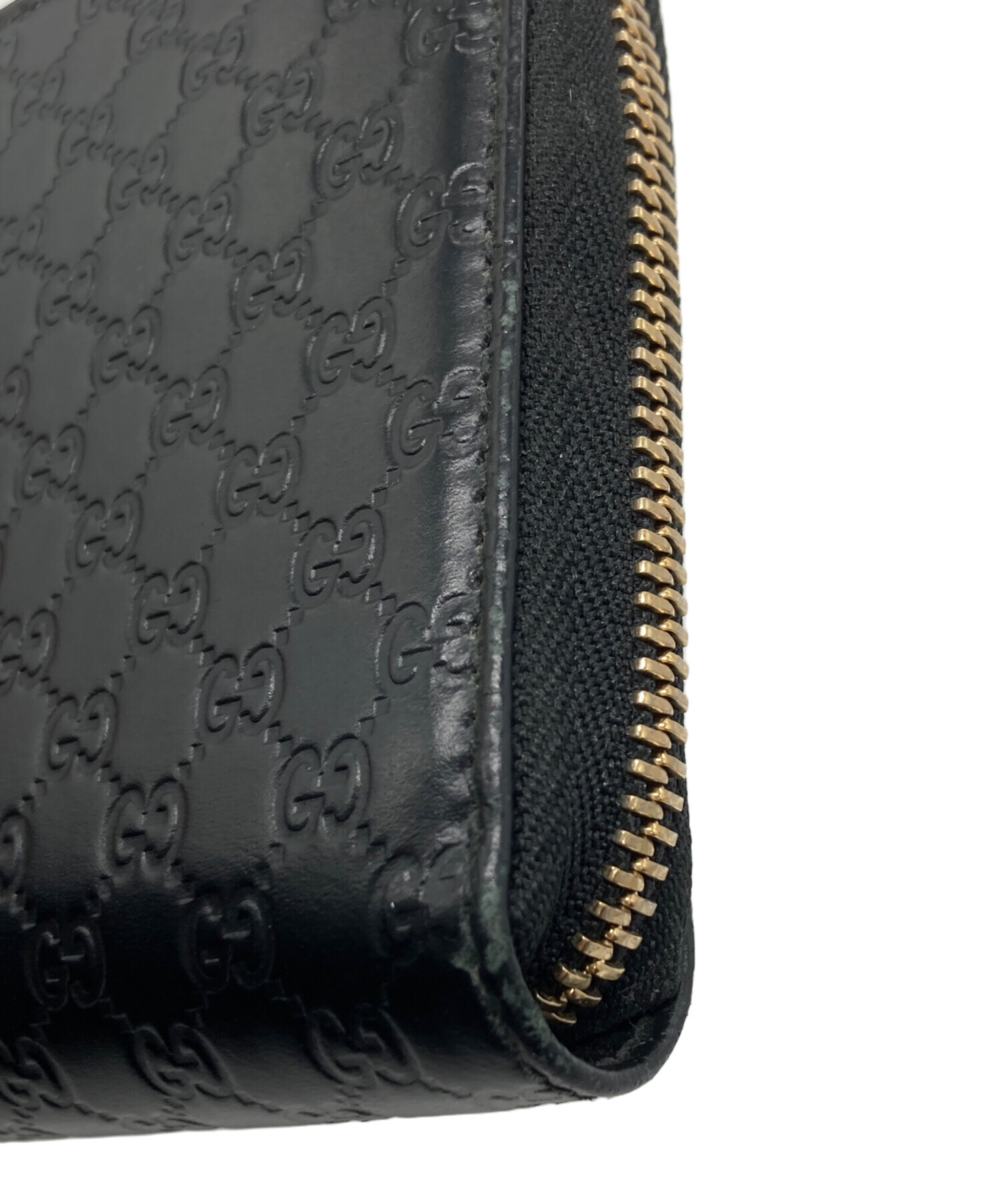 中古・古着通販】GUCCI (グッチ) 長財布 ブラック｜ブランド・古着通販