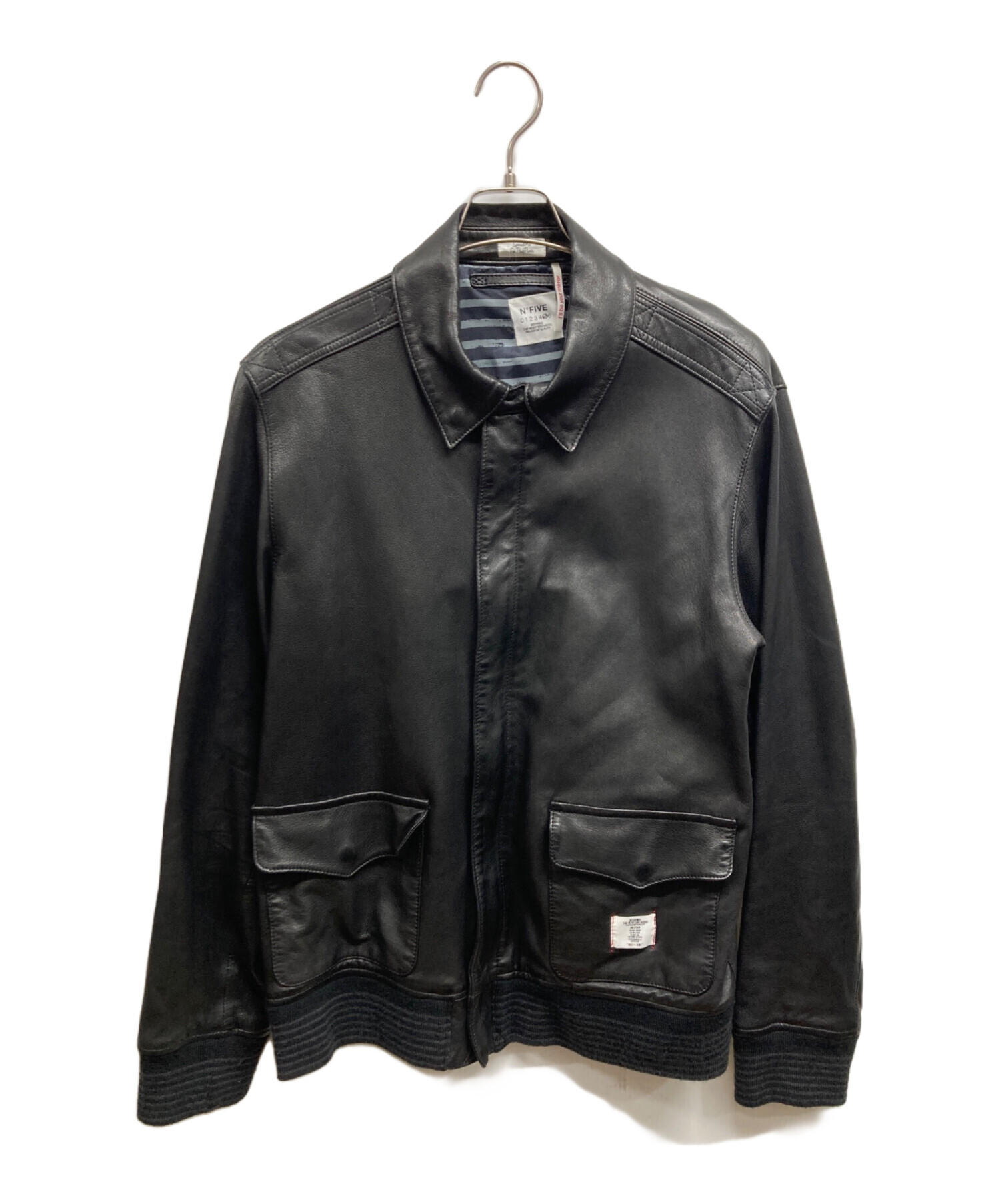 BEDWIN & THE HEARTBREAKERS ブラックレザージャケット 中古・古着通販】BEDWIN &THE HEARTBREAKERS (ベドウィンアンドザ