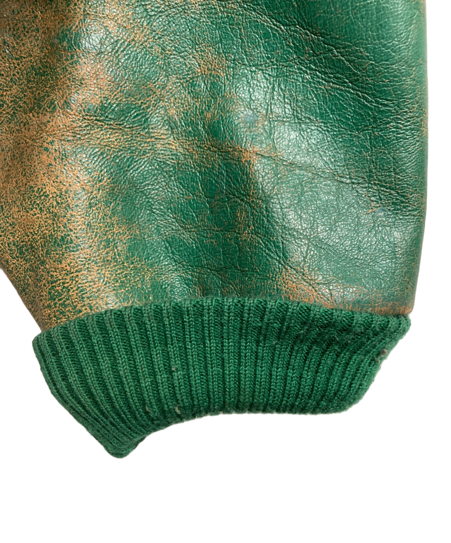 中古・古着通販】AVIREX (アヴィレックス) 90s スタジャン グリーン