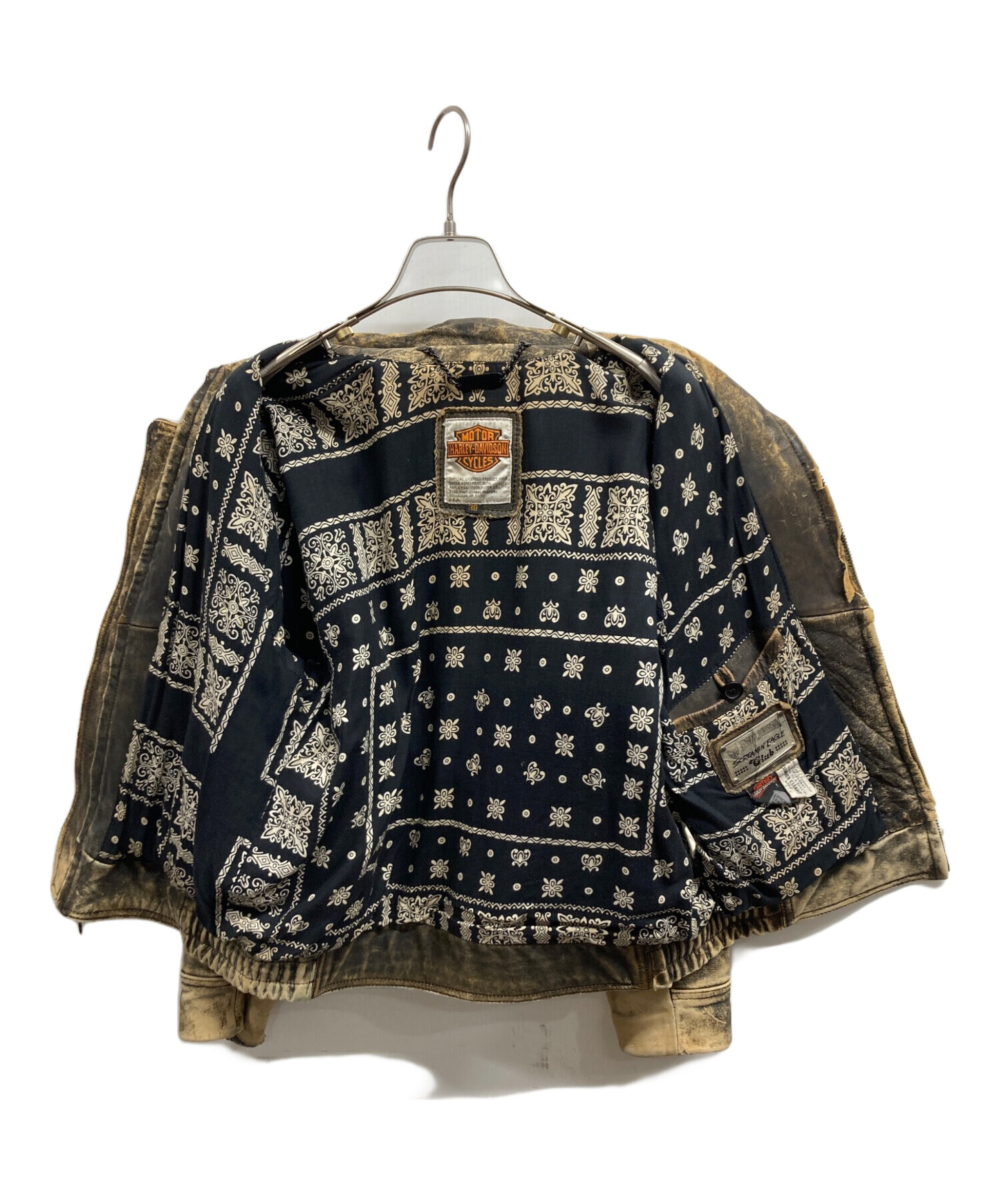 中古・古着通販】HARLEY-DAVIDSON (ハーレーダビッドソン) A-2 レザー