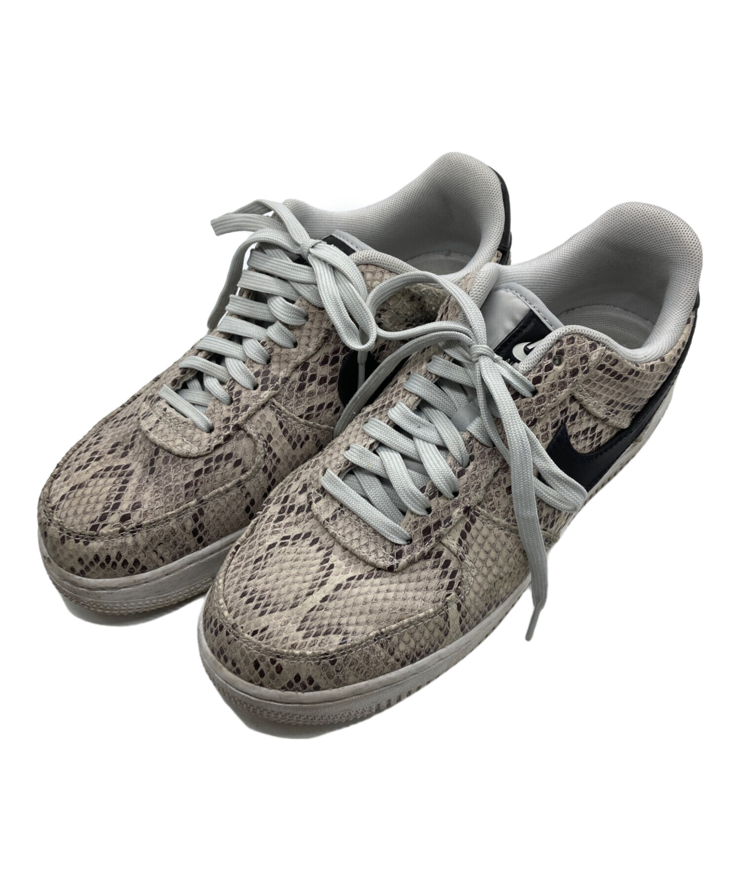 中古・古着通販】NIKE (ナイキ) Air Force 1 Low 07 Snakeskin グレー