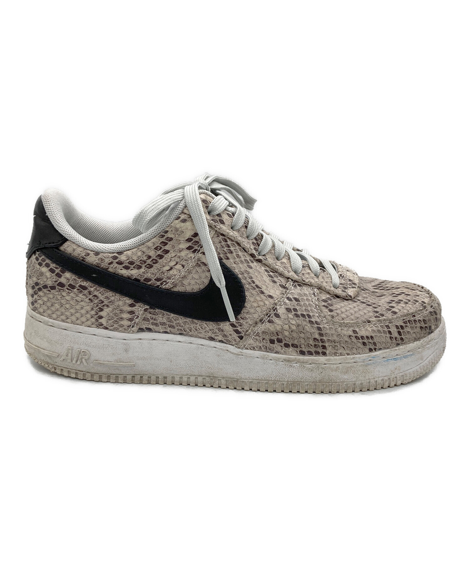 中古・古着通販】NIKE (ナイキ) Air Force 1 Low 07 Snakeskin グレー 