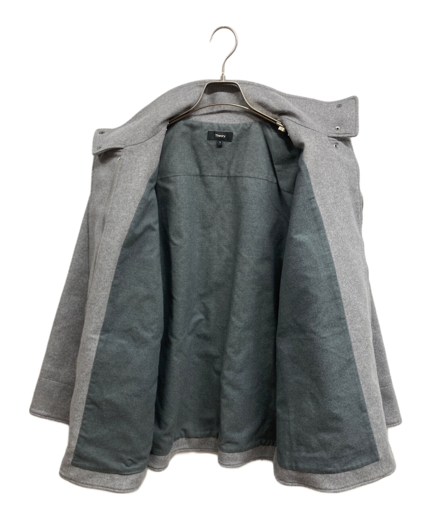 中古・古着通販】theory (セオリー) スタンドカラーショートコート