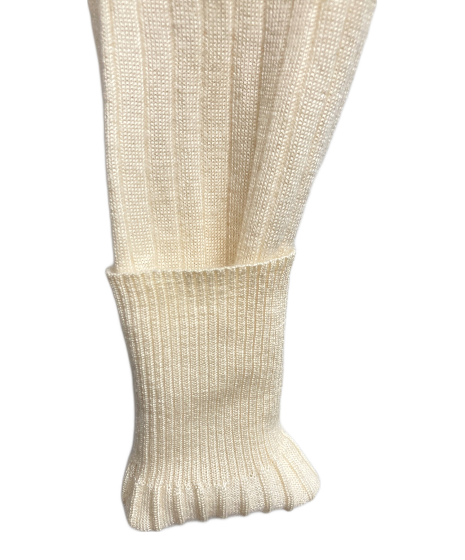 中古・古着通販】Drawer (ドゥロワー) 8G カシミヤシルクリブタートル