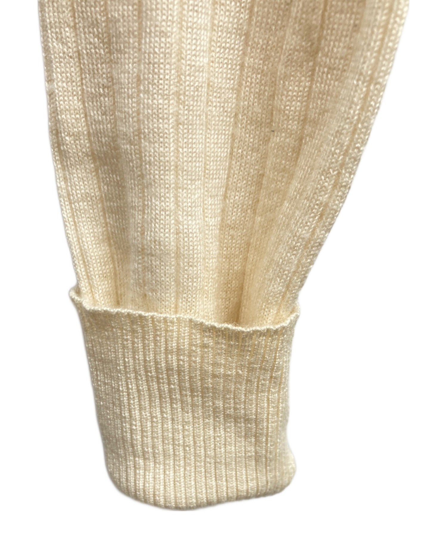 中古・古着通販】Drawer (ドゥロワー) 8G カシミヤシルクリブタートル