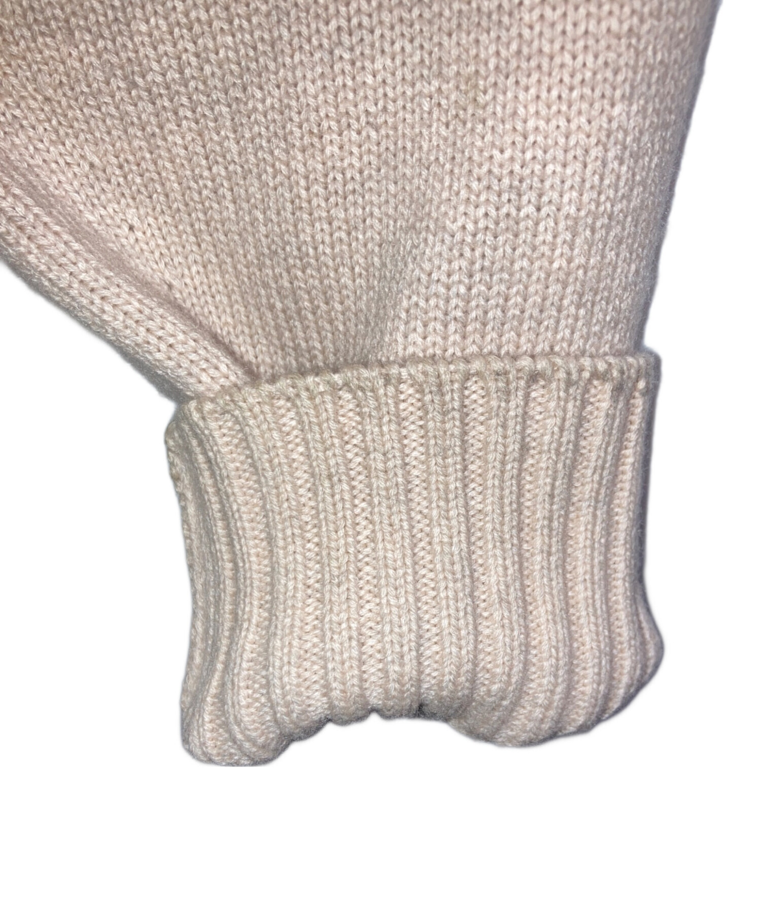 中古・古着通販】DRAWER (ドゥロワー) 7G天竺編みVネックプルオーバー