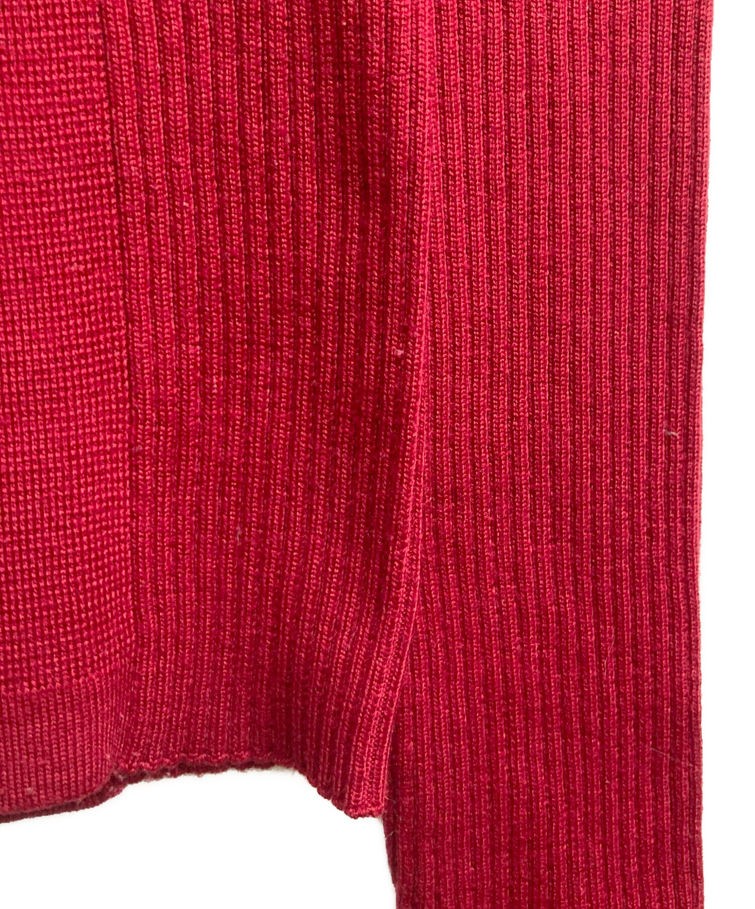 中古・古着通販】MARNI (マルニ) ドライバーズニット レッド サイズ:38