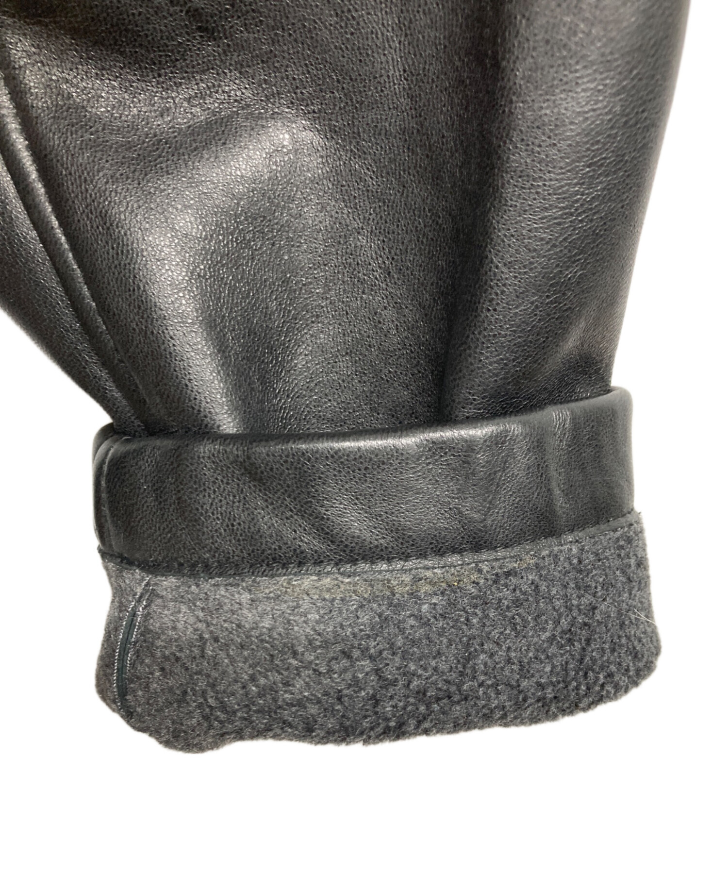 J.CREW ジェイクルー ブルゾン（その他） メンズ 【古着】【中古】 中古・古着通販】J.CREW (ジェイクルー) レザージャケット ブラック