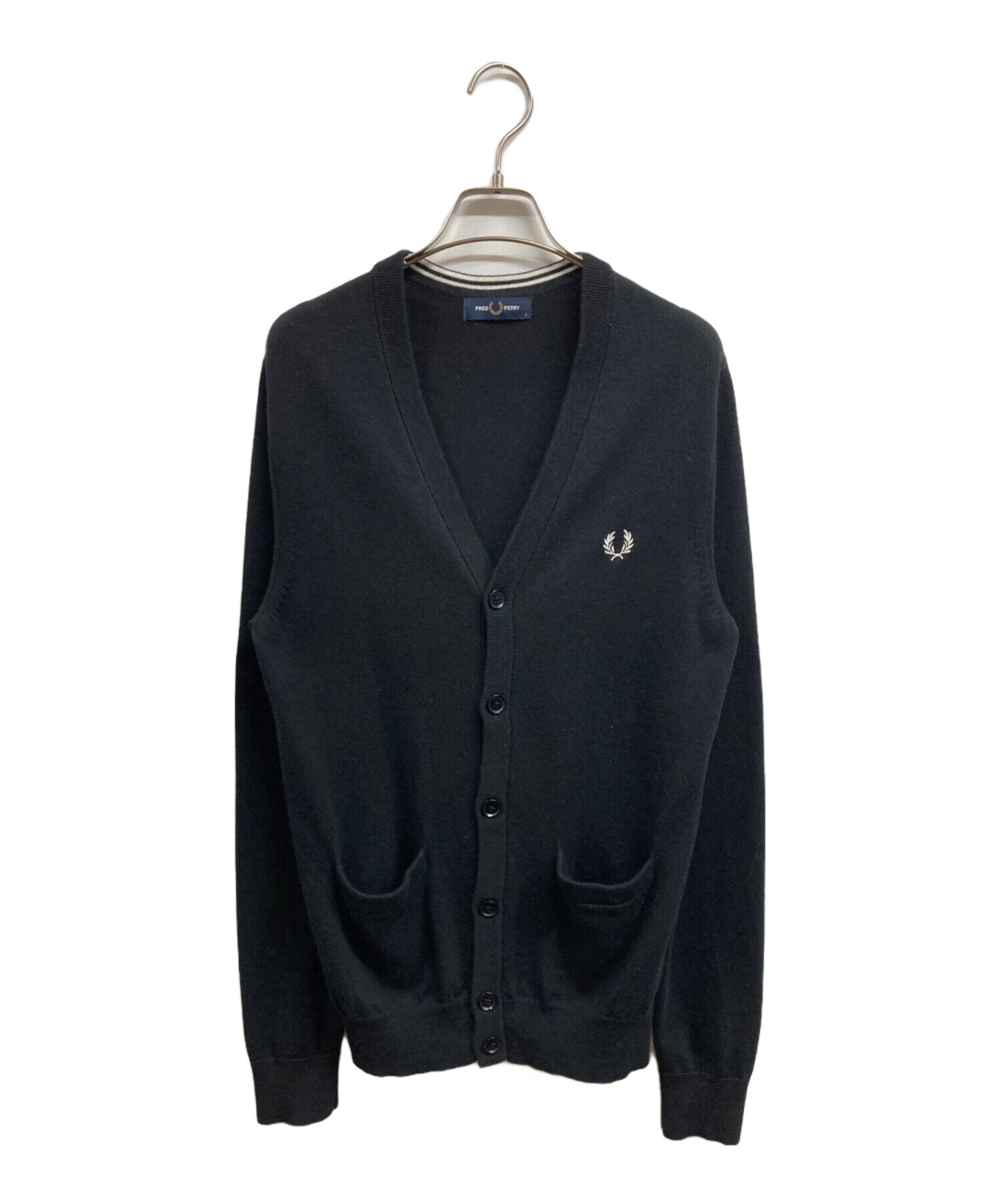 中古・古着通販】FRED PERRY (フレッドペリー) ウールカーディガン