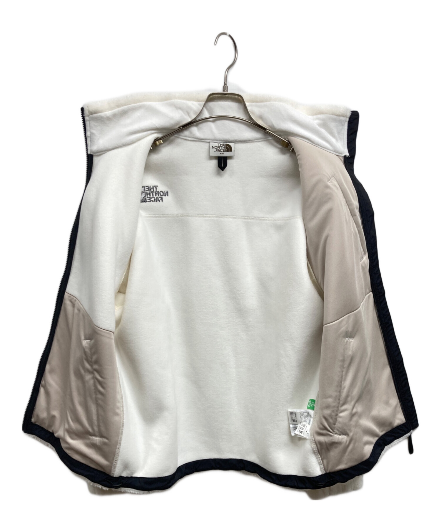 ノースフェイス リモ フリース ジャケット 95 Ｍサイズ アイボリー系 古着 中古・古着通販】THE NORTH FACE (ザ ノース フェイス) RIMO FLEECE