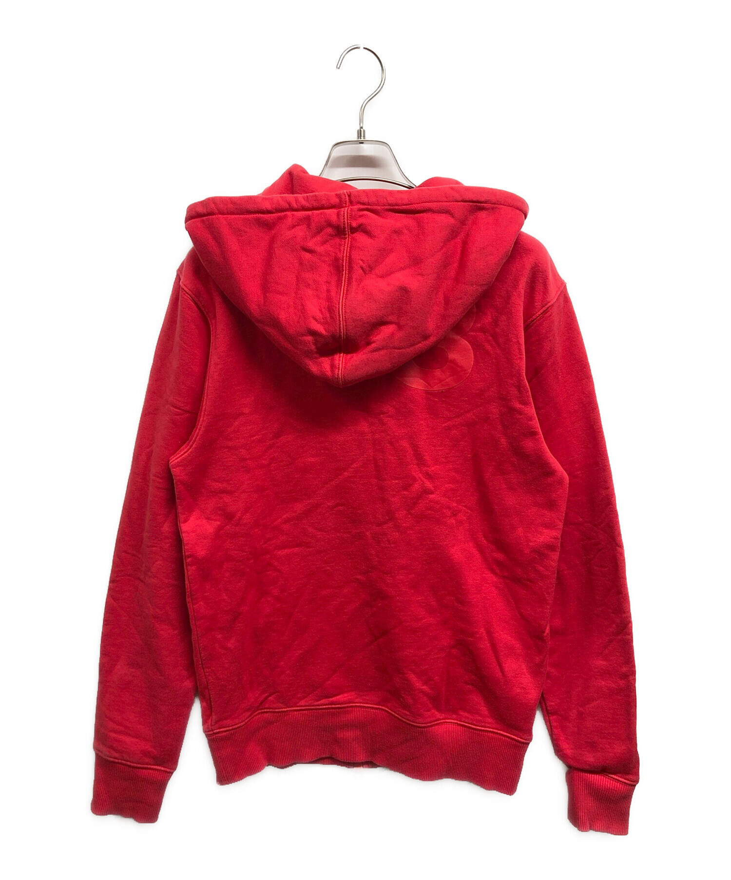 中古・古着通販】Y-3 (ワイスリー) ジップパーカー レッド サイズ:M 