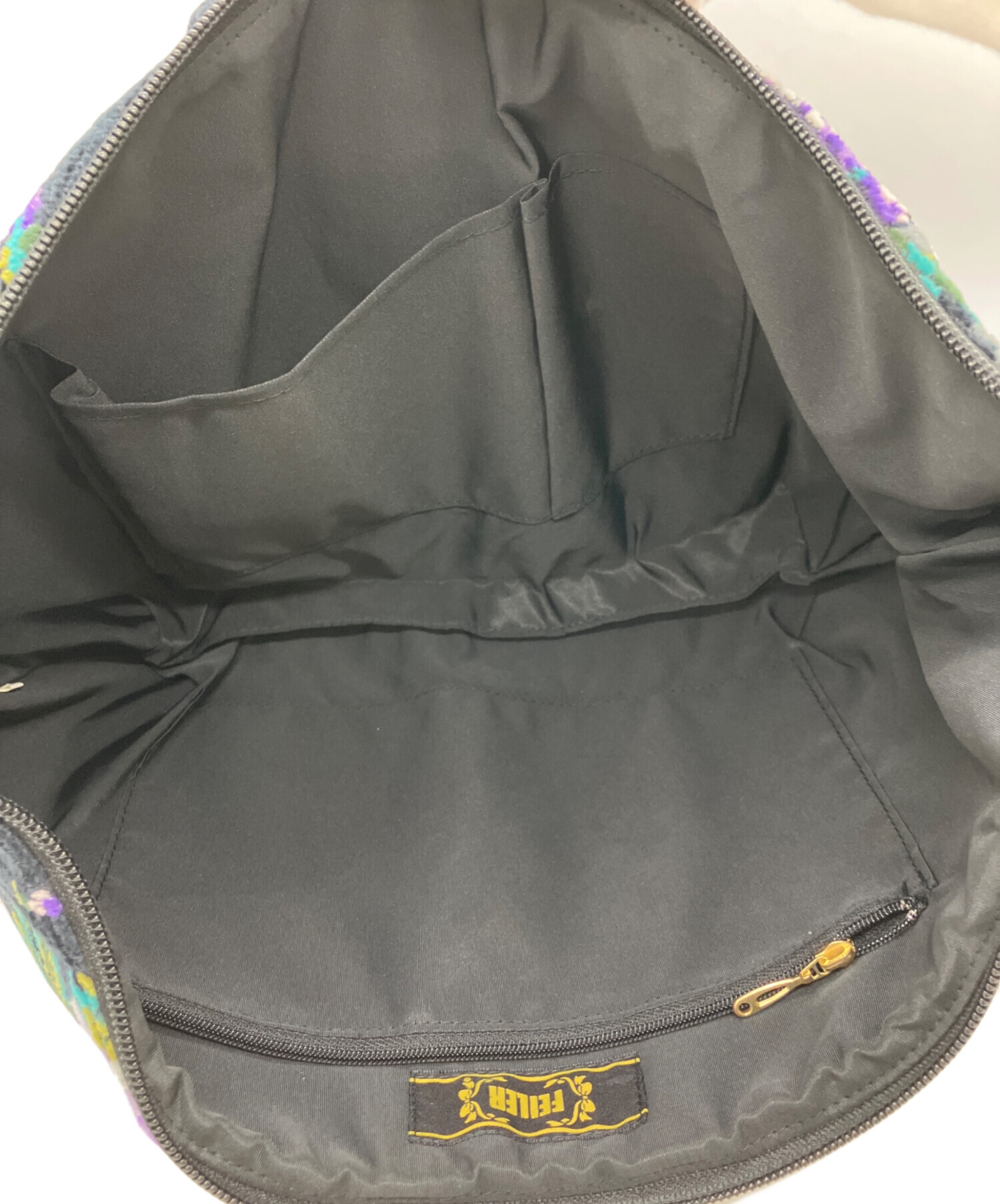 【SALE】完売＊廃番 新品未使用 フェイラー プティバス JO-NV 中古・古着通販】FEILER (フェイラー) ショルダーバッグ パープル