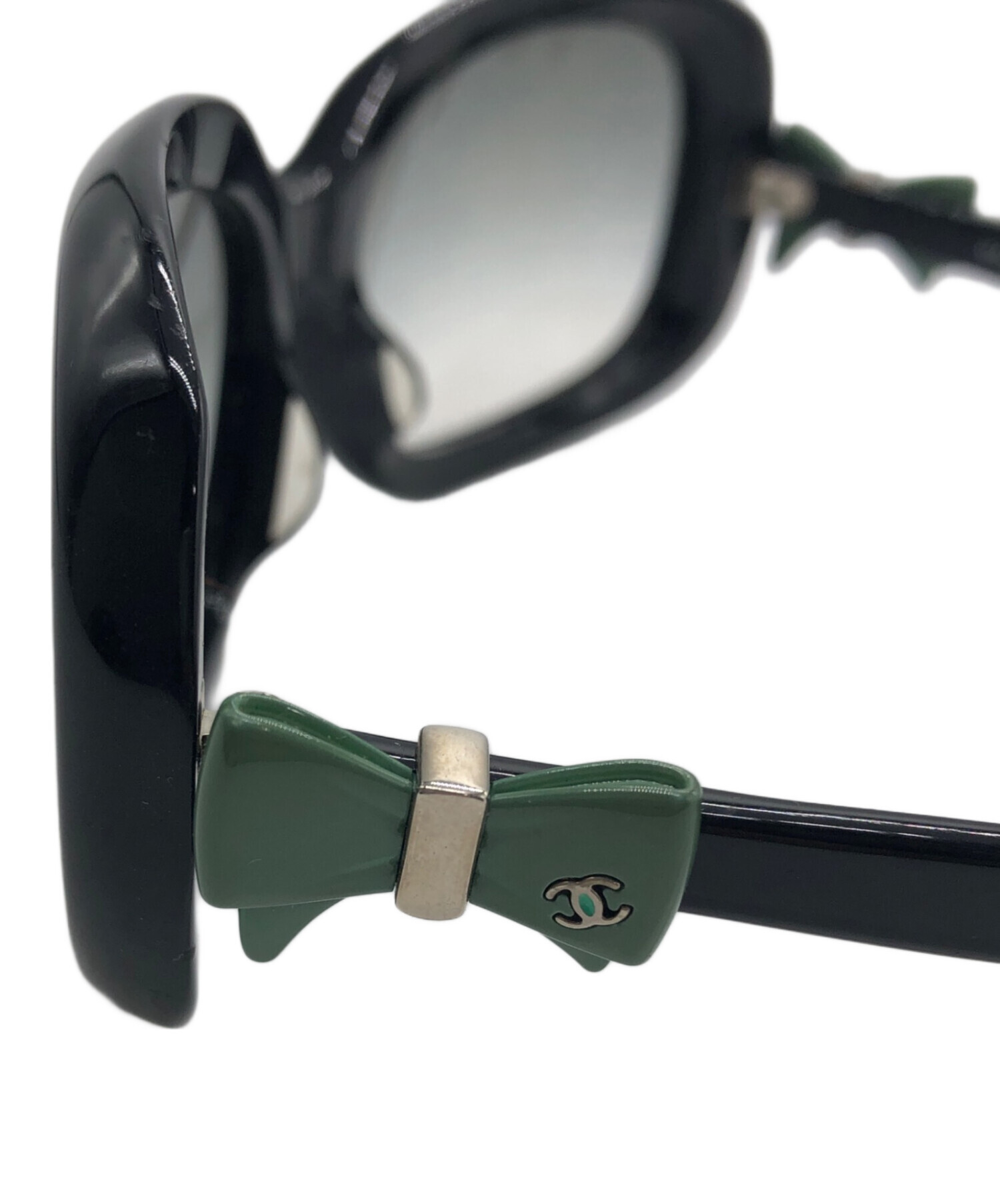 中古・古着通販】CHANEL (シャネル) ココマークリボンサングラス
