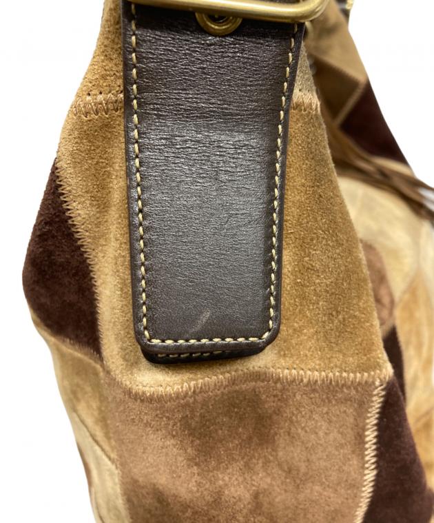 中古・古着通販】COACH (コーチ) パッチワークショルダーバッグ