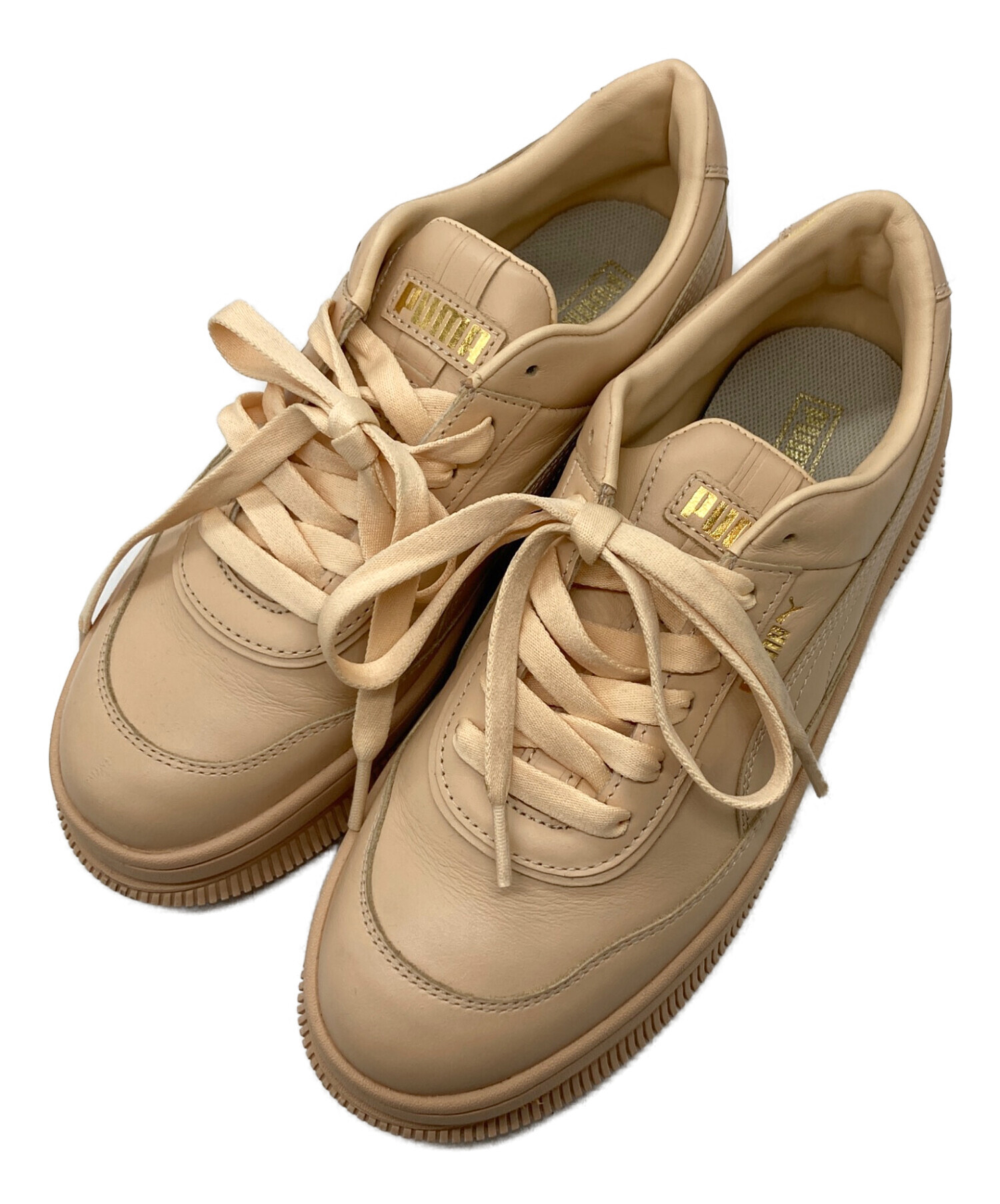 中古・古着通販】PUMA (プーマ) ローカットスニーカー ベージュ サイズ 