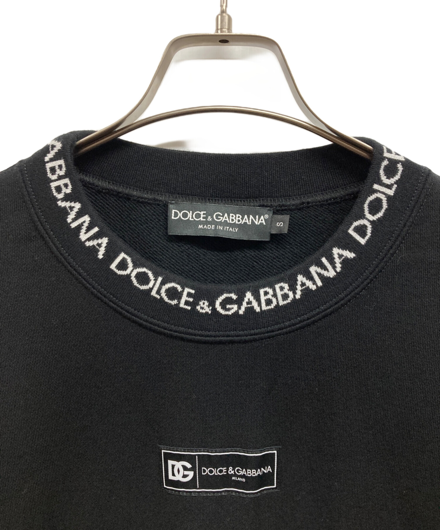 中古・古着通販】DOLCE & GABBANA (ドルチェ＆ガッバーナ) ロゴクルー