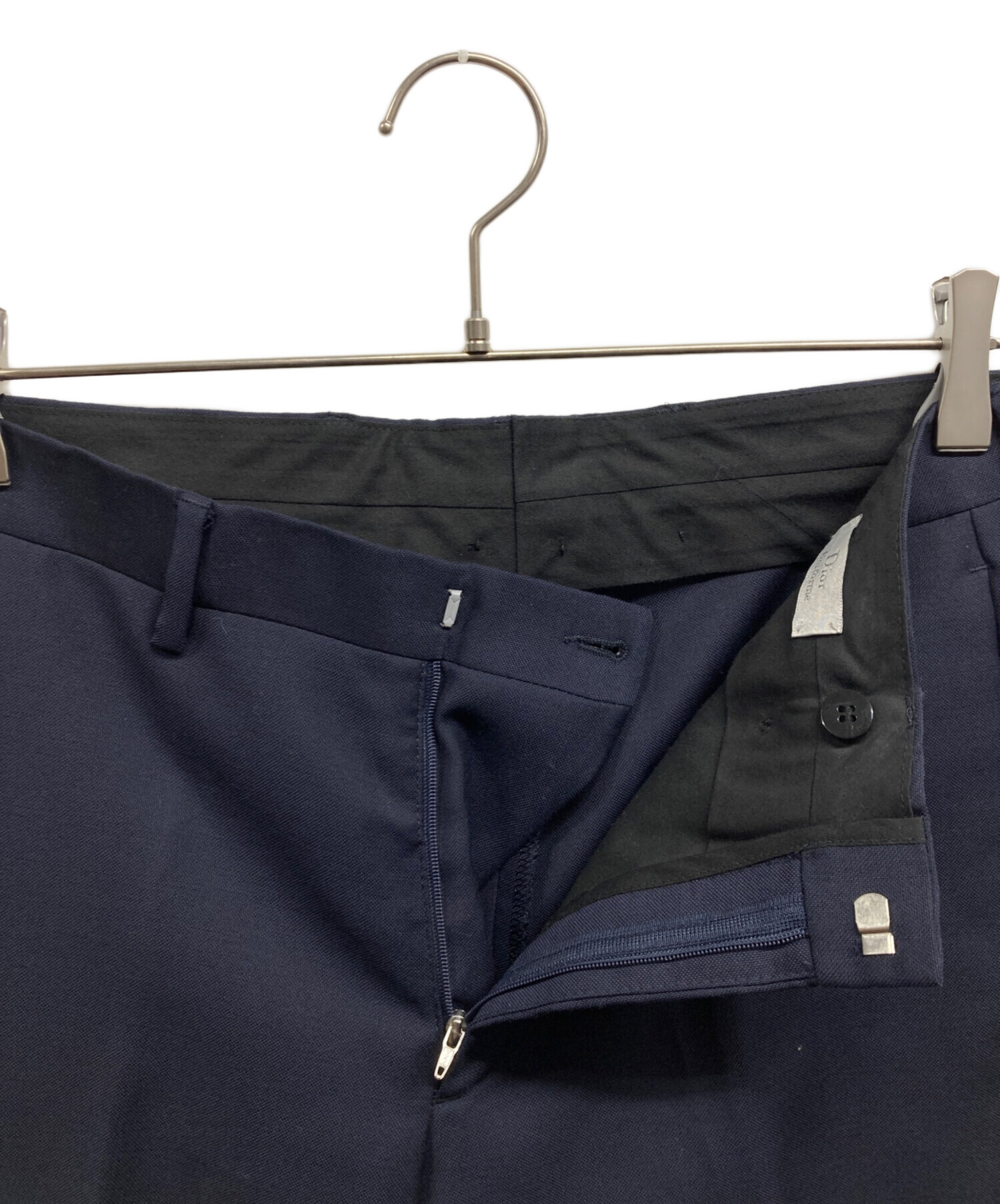 中古・古着通販】DIOR (ディオール) スラックス ネイビー サイズ:44
