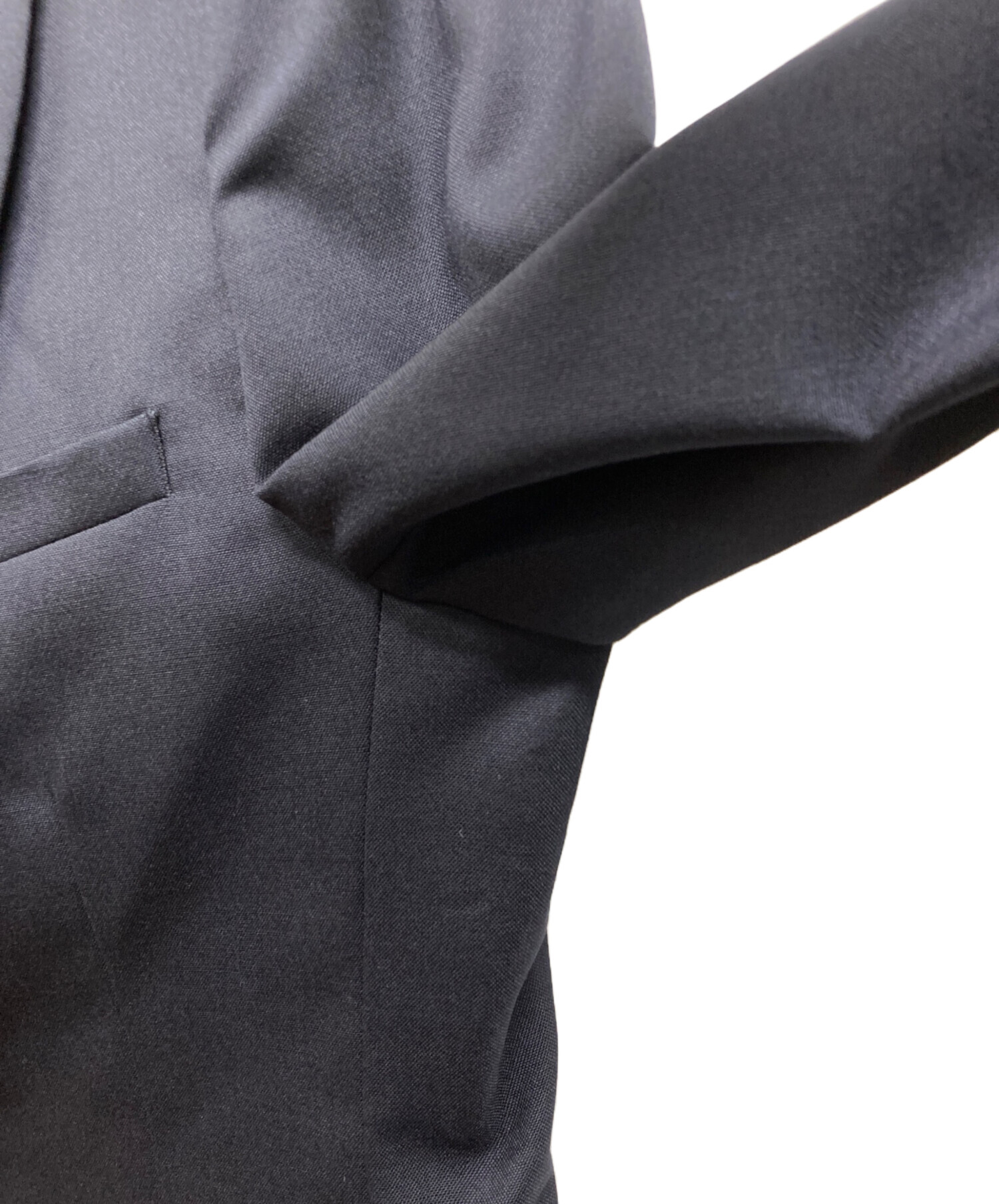 中古・古着通販】DIOR (ディオール) テーラードジャケット ネイビー