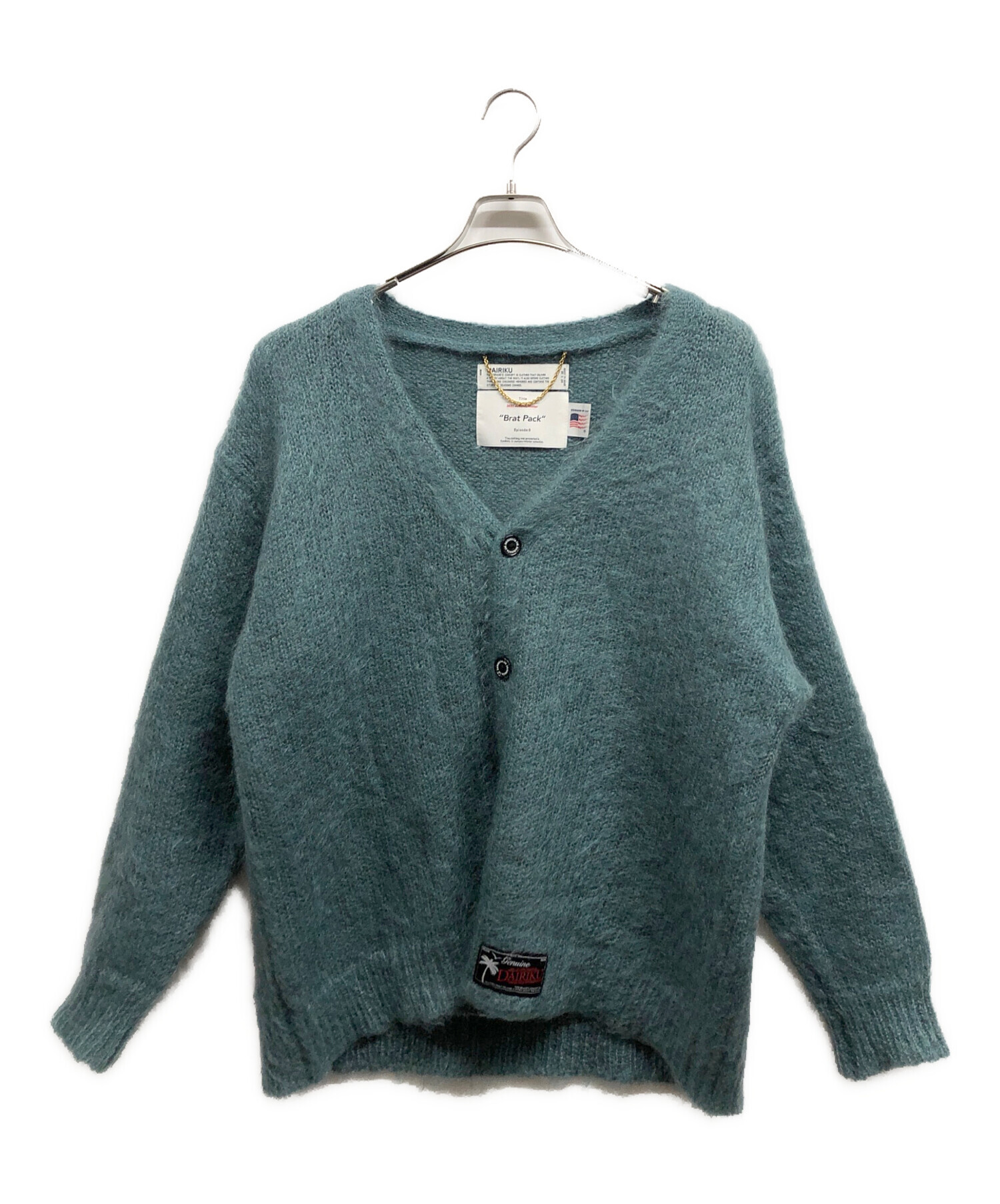 中古・古着通販】DAIRIKU (ダイリク) 21aw molly mohair knit グリーン