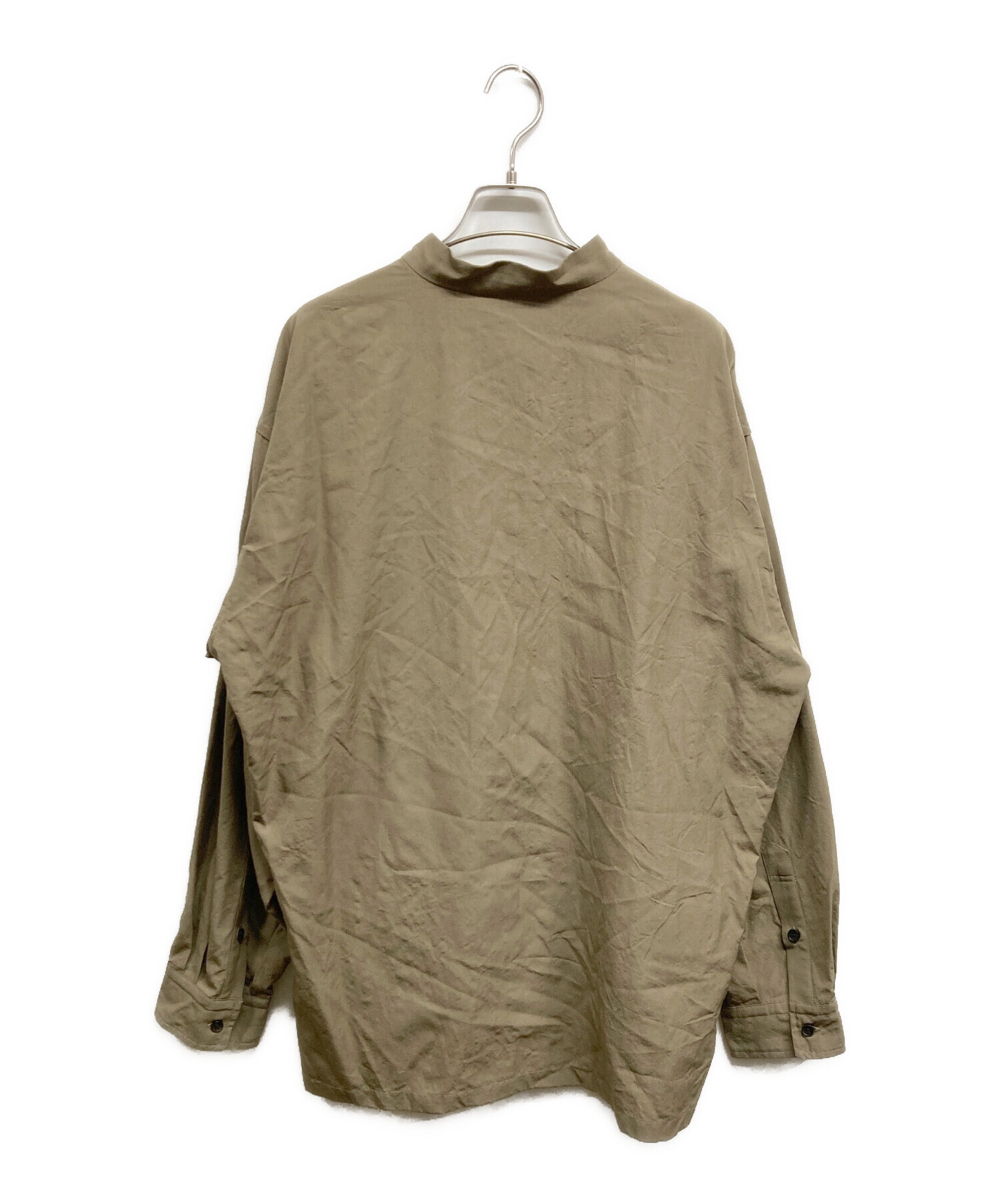 中古・古着通販】AFTERHOURS (アフターアワーズ) 長袖シャツ ブラウン