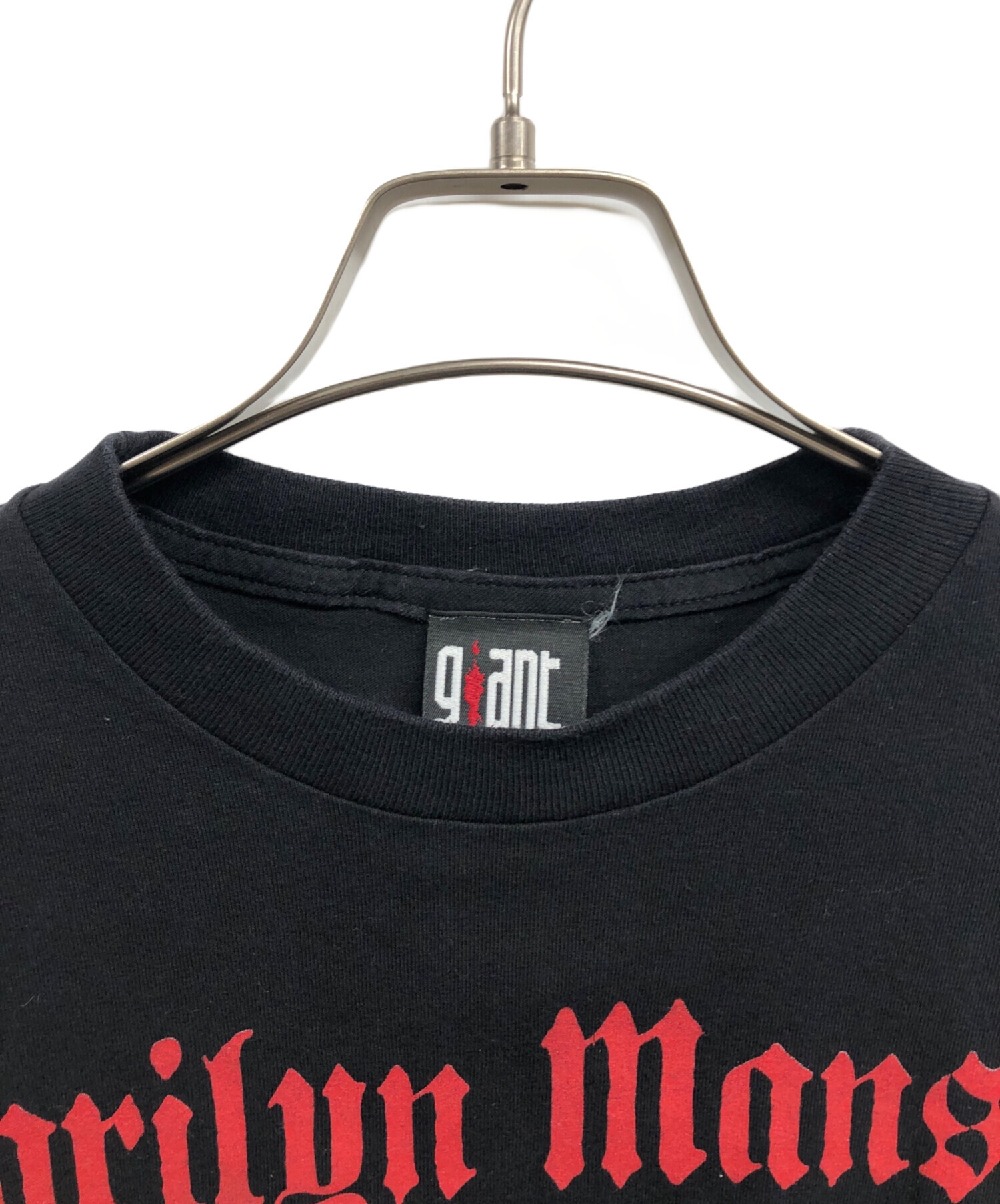 Marilyn Manson Tシャツ XL giant 00s】MARILYN MANSON vintage tシャツgiant XL 00s】MARILYN MANSON