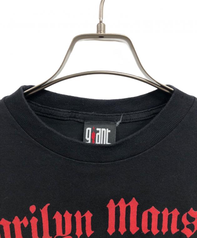 vvvMarilyn Manson 長袖カットソー Giant XL 中古・古着通販】giant (ジャイアント) Marilyn Manson/GIANT/ 長袖t