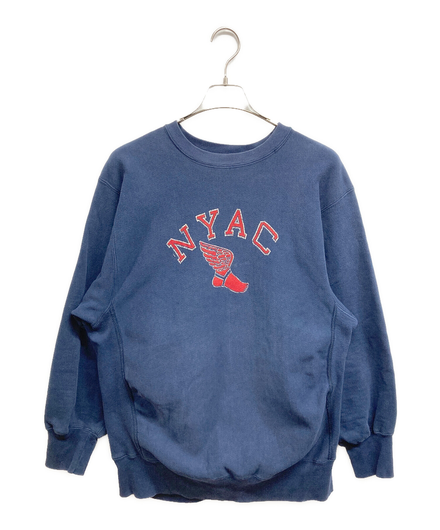 champion リバースウィーブ NYAC ウイングフット ペンキ汚れあり 中古