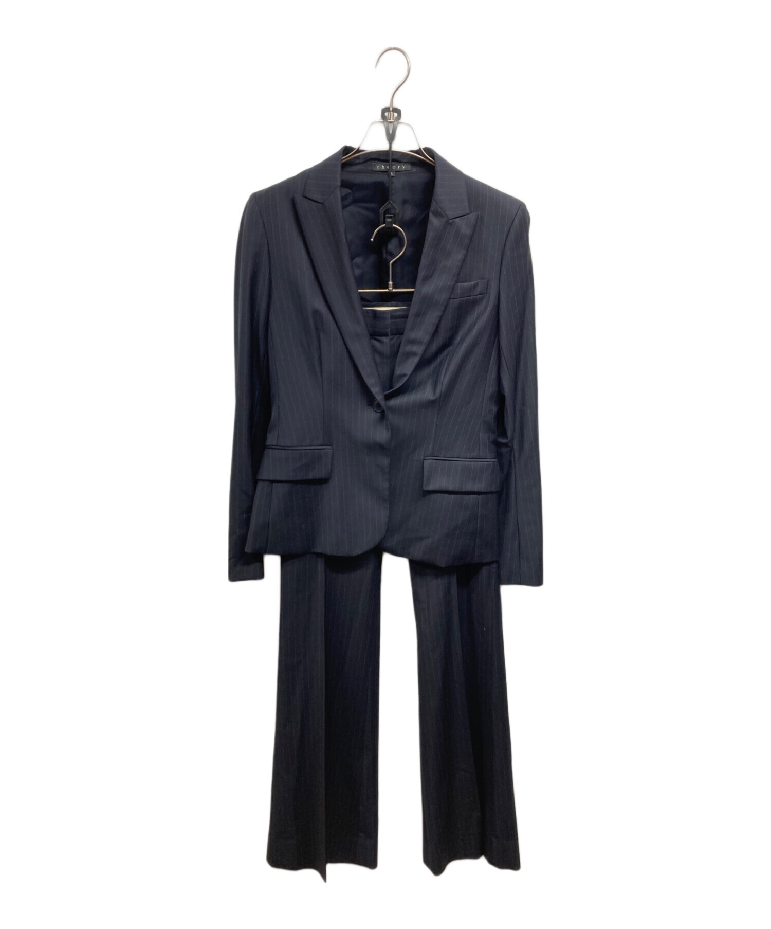 中古・古着通販】theory (セオリー) セットアップスーツ ネイビー