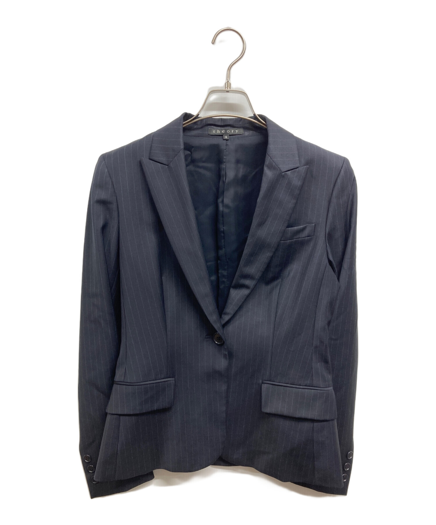 中古・古着通販】theory (セオリー) セットアップスーツ ネイビー