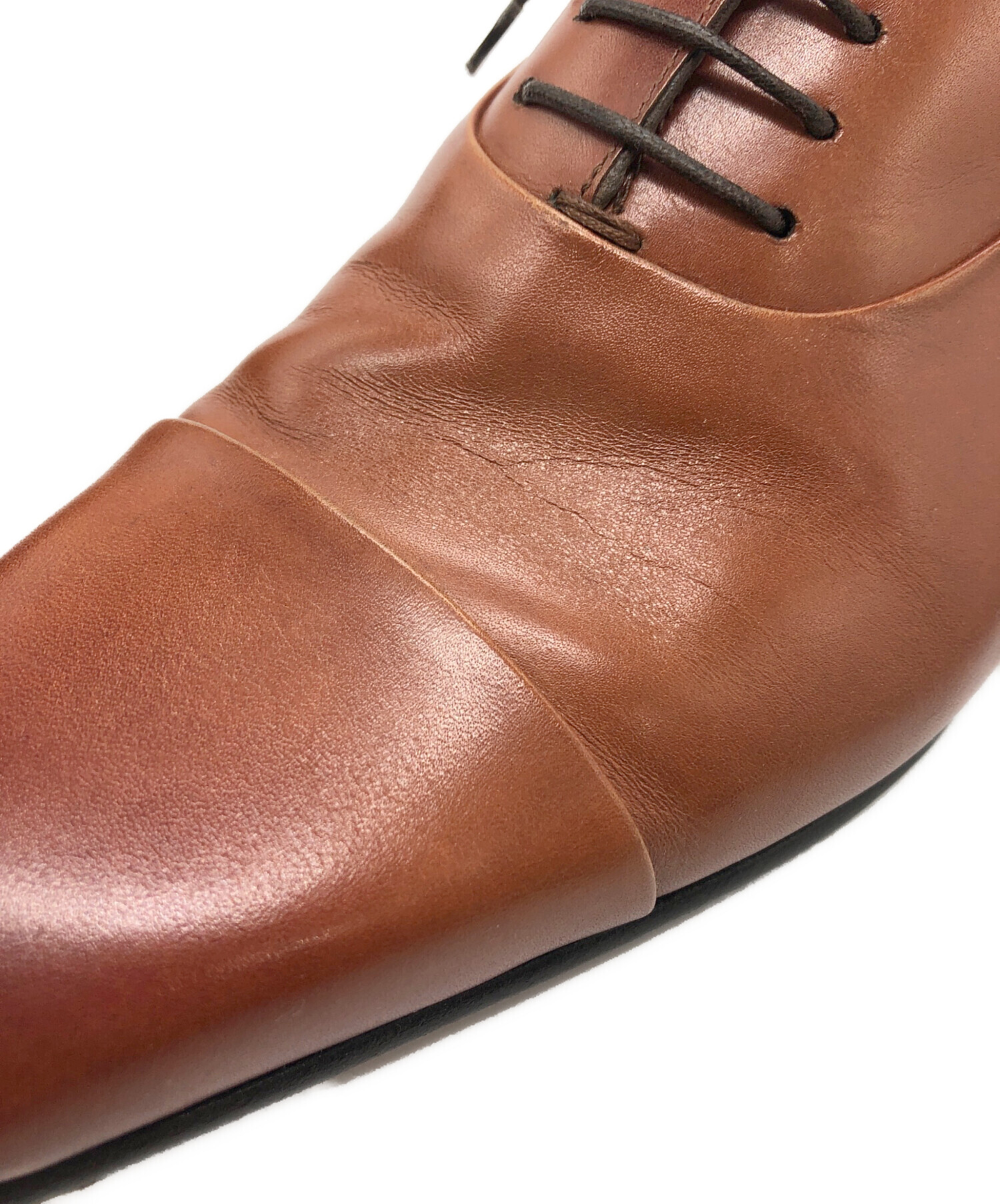 中古・古着通販】Santoni (サントーニ) レザーシューズ ブラウン