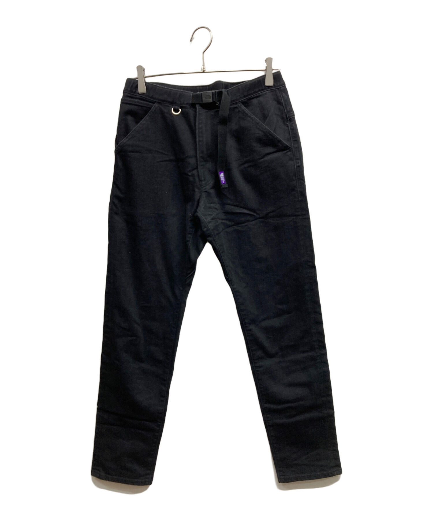 美品　パープルレーベル Webbing Belt Denim BLACK 30 中古・古着通販】THE NORTHFACE PURPLELABEL (ザ・ノースフェイス