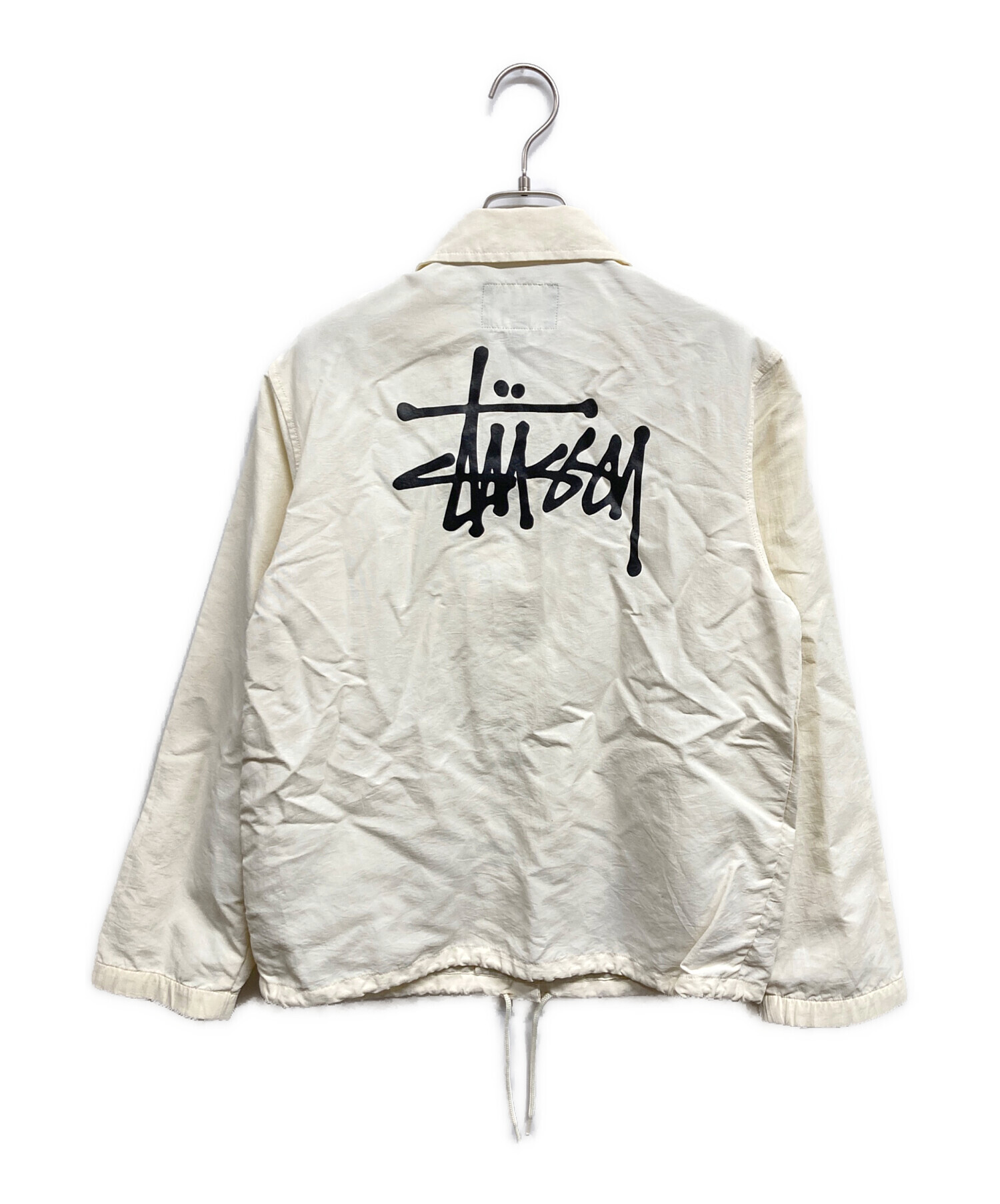 中古・古着通販】stussy (ステューシー) コーチジャケット ベージュ