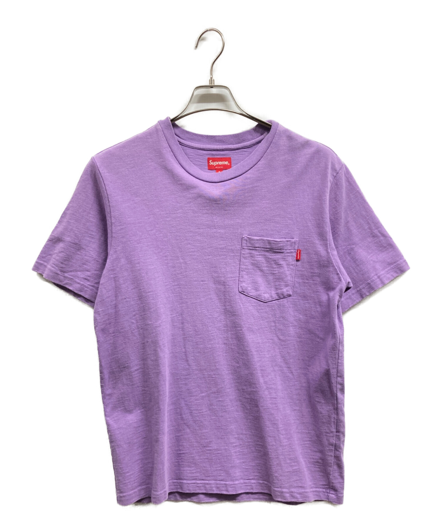 中古・古着通販】Supreme (シュプリーム) ポケットTシャツ パープル
