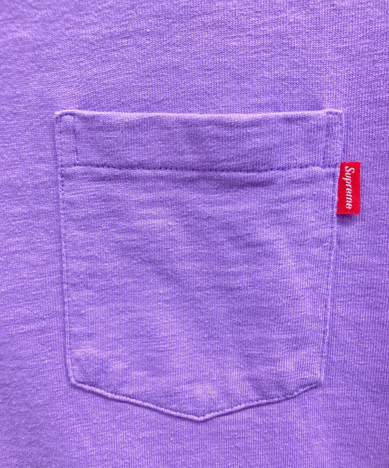 中古・古着通販】Supreme (シュプリーム) ポケットTシャツ パープル