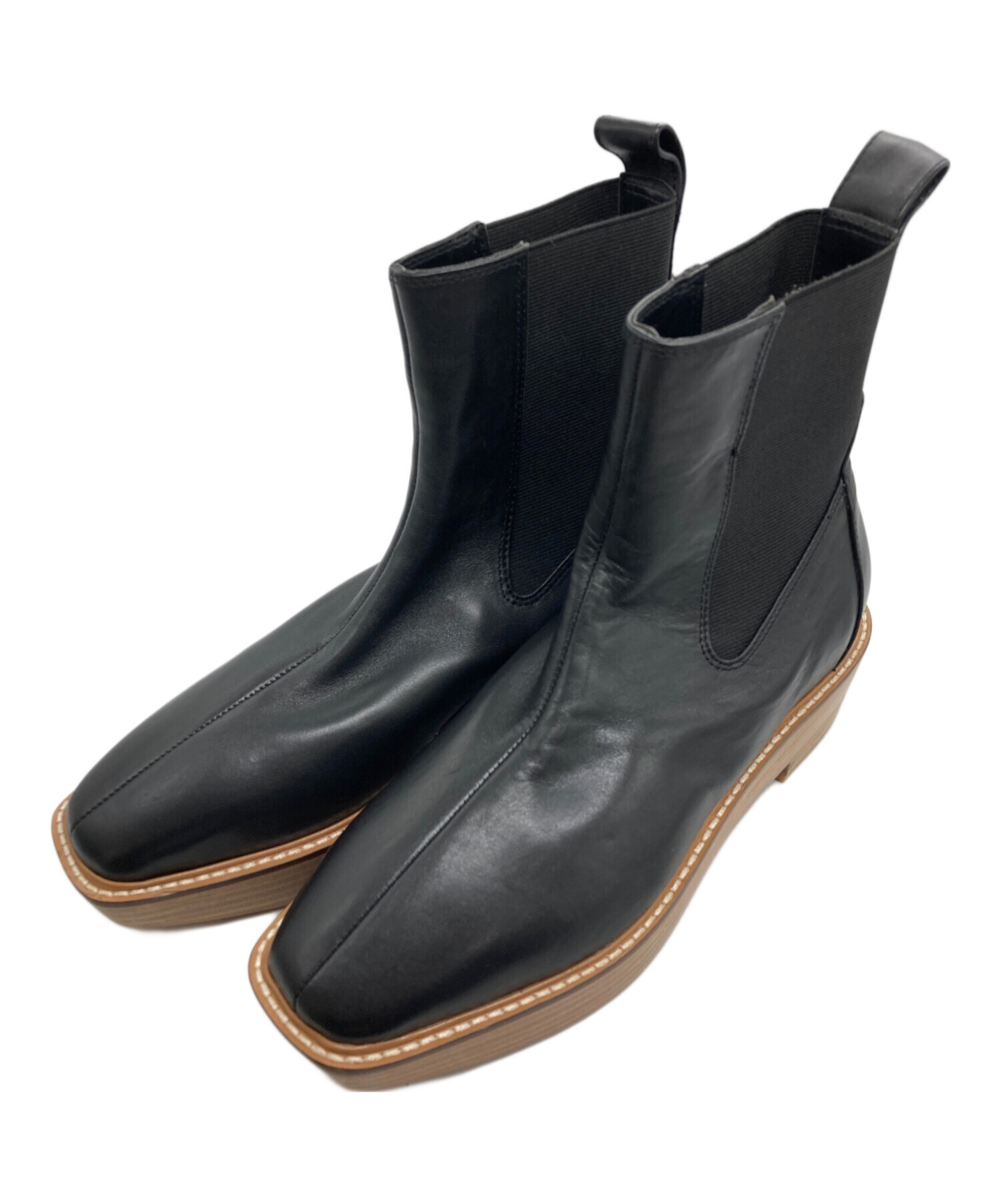 @*様 TODAYFUL Platform Long Boots 38 中古・古着通販】TODAYFUL (トゥデイフル) Platform Leather Boots