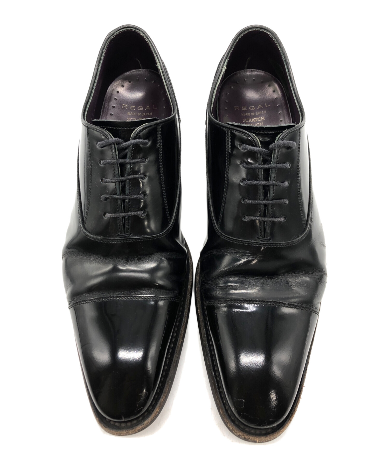 中古・古着通販】REGAL (リーガル) プレーントゥシューズ ブラック