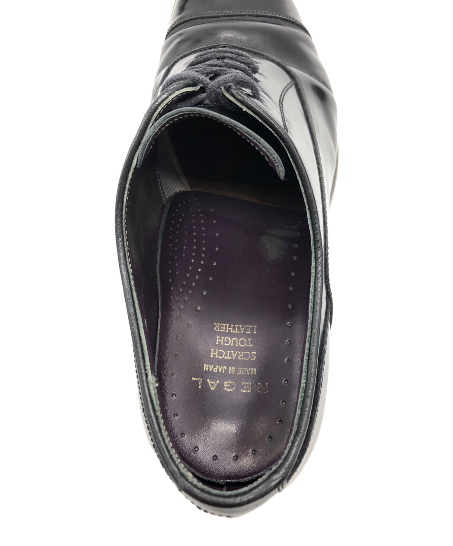 中古・古着通販】REGAL (リーガル) プレーントゥシューズ ブラック