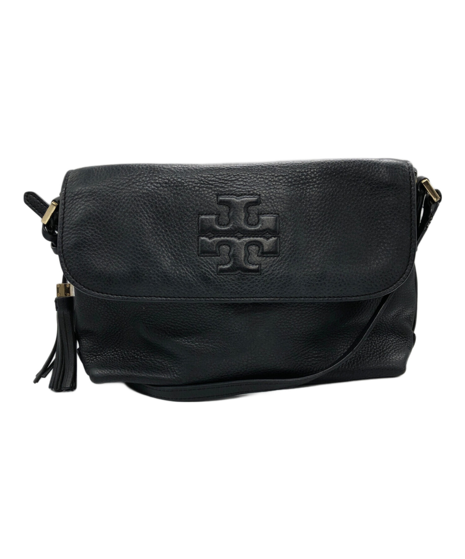 中古・古着通販】TORY BURCH (トリーバーチ) レザーショルダーバッグ 