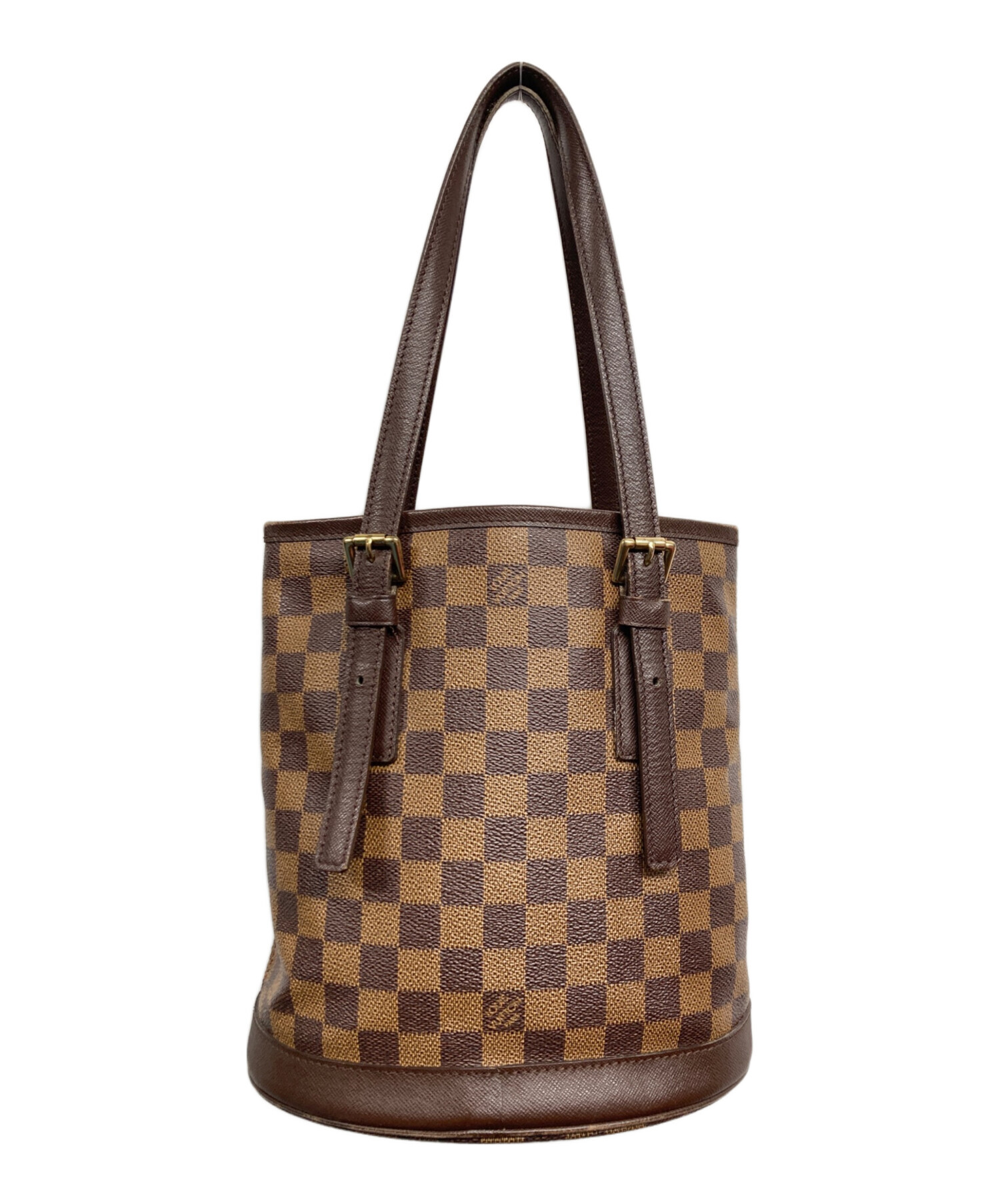 美品 ルイヴィトン ダミエ マレ トートバッグ ショルダーバッグ N42240 中古・古着通販】LOUIS VUITTON (ルイ ヴィトン) ダミエ マレ ブラウン