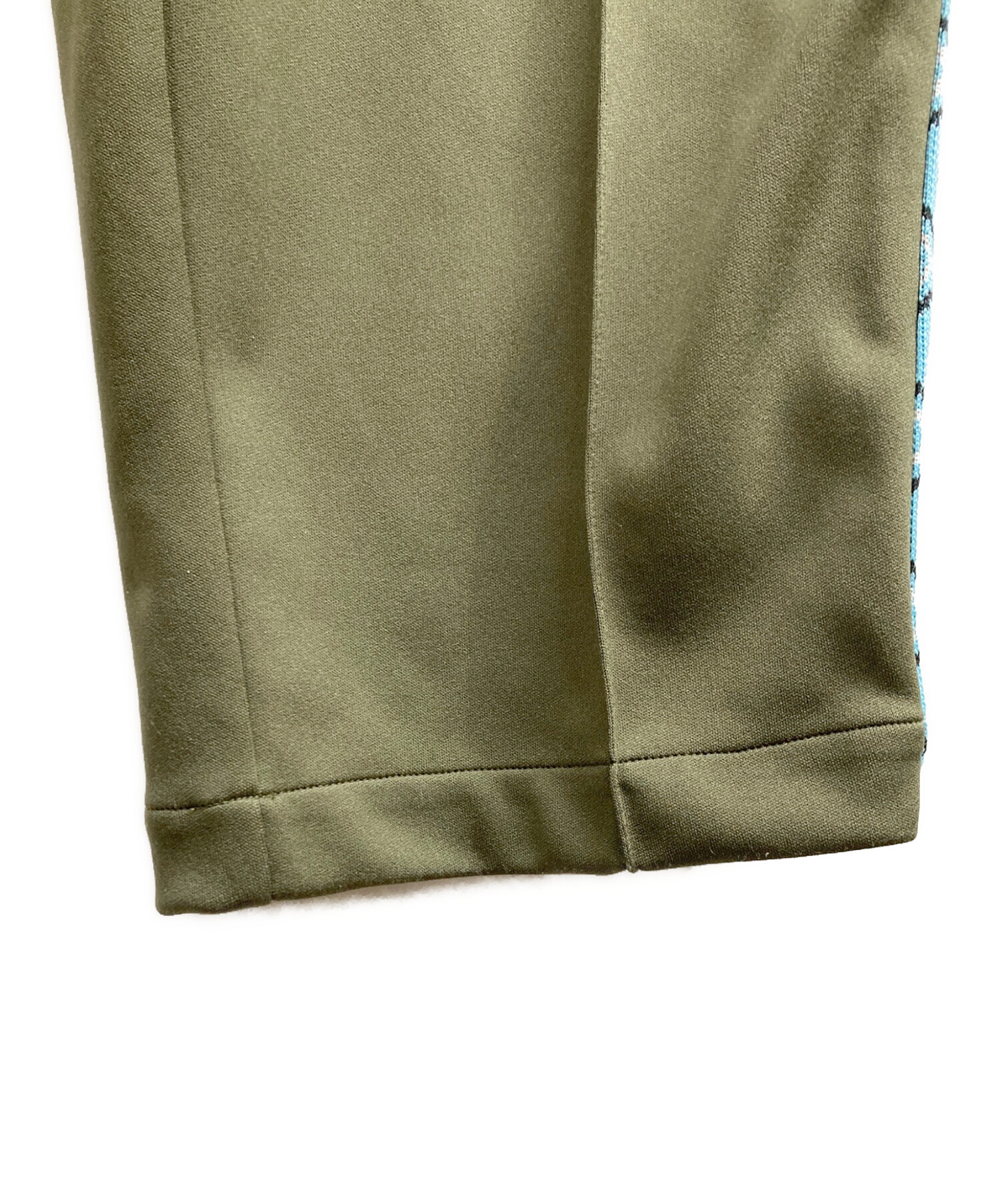 中古・古着通販】TTT MSW (ティー) JERSEY WIDE PANTS カーキ サイズ