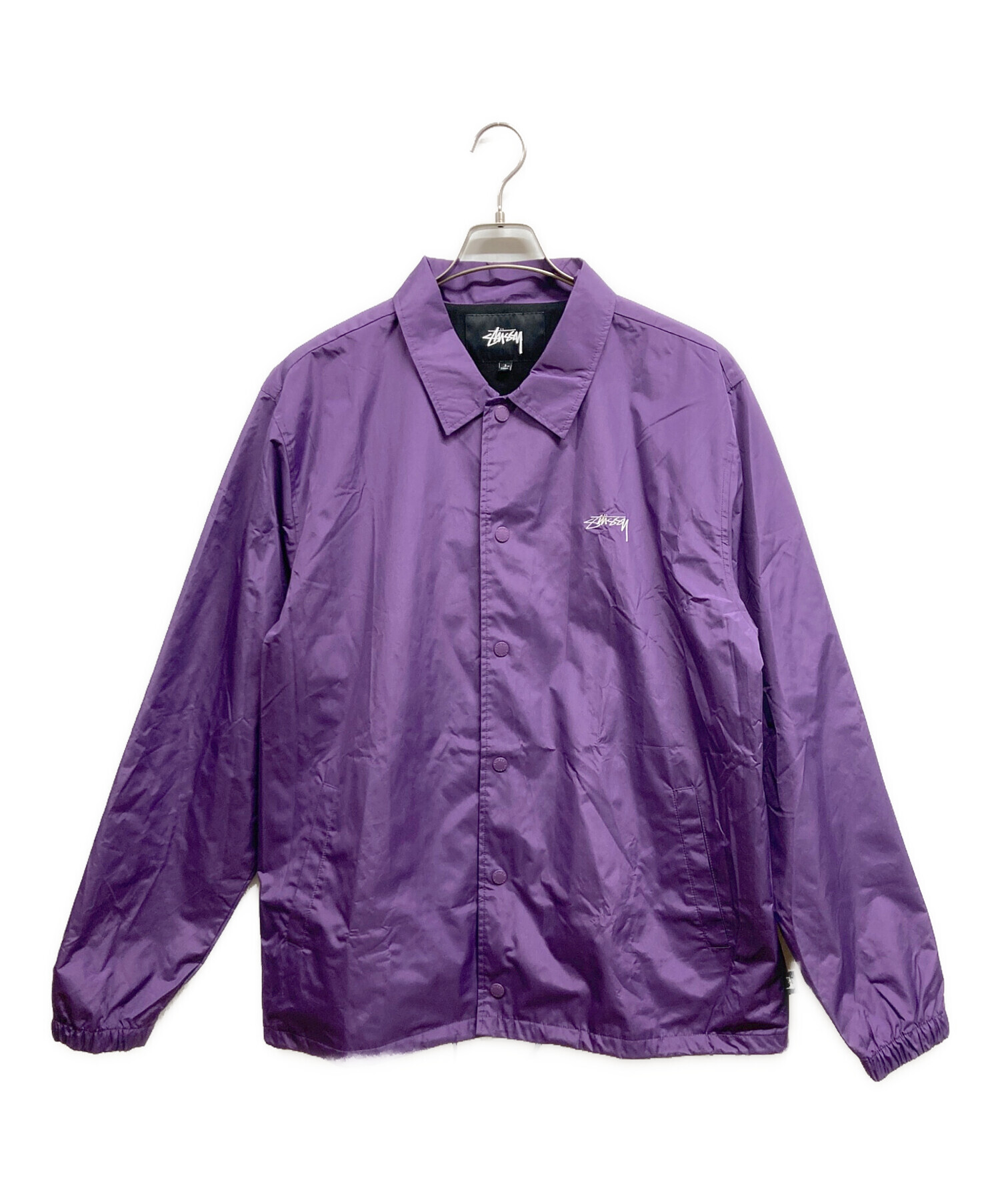中古・古着通販】stussy (ステューシー) CRUIZE COACH JACKET パープル